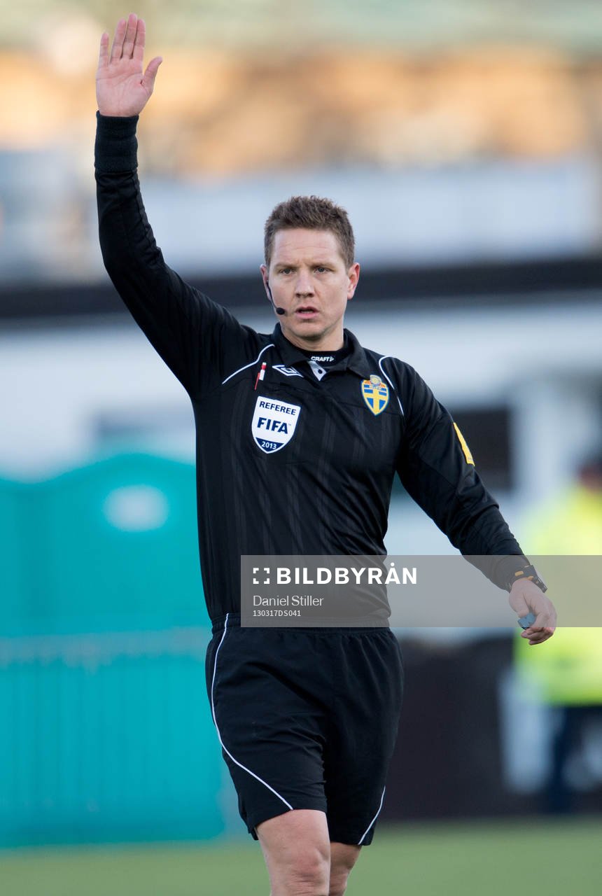 Fotboll, Svenska Cupen, IFK Göteborg - Kalmar: Domare Martin Strömbergsson