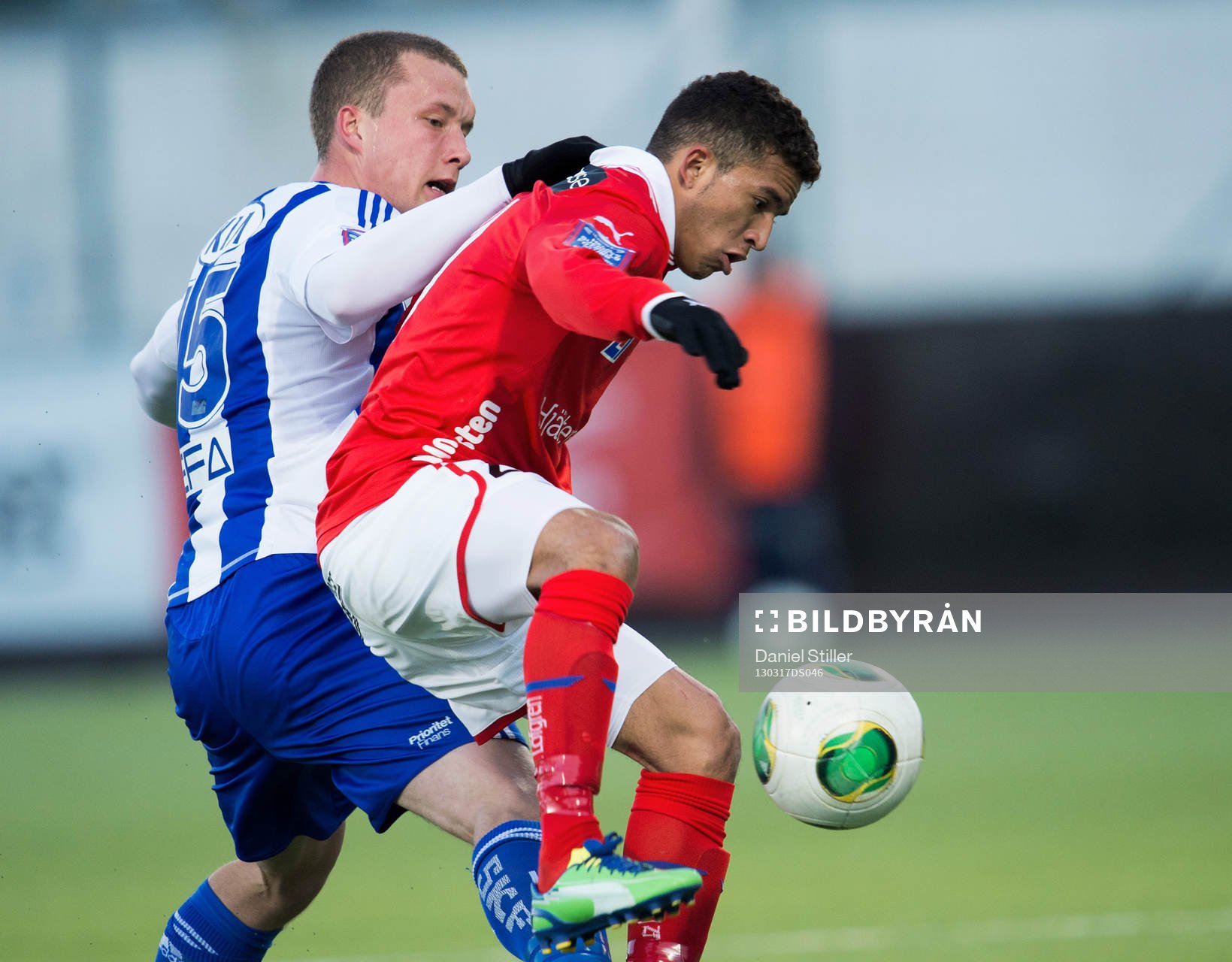 Fotboll, Svenska Cupen, IFK Göteborg - Kalmar: Ismael Silva Lima, Kalmar, Jakob Johansson, IFK Göteborg.
