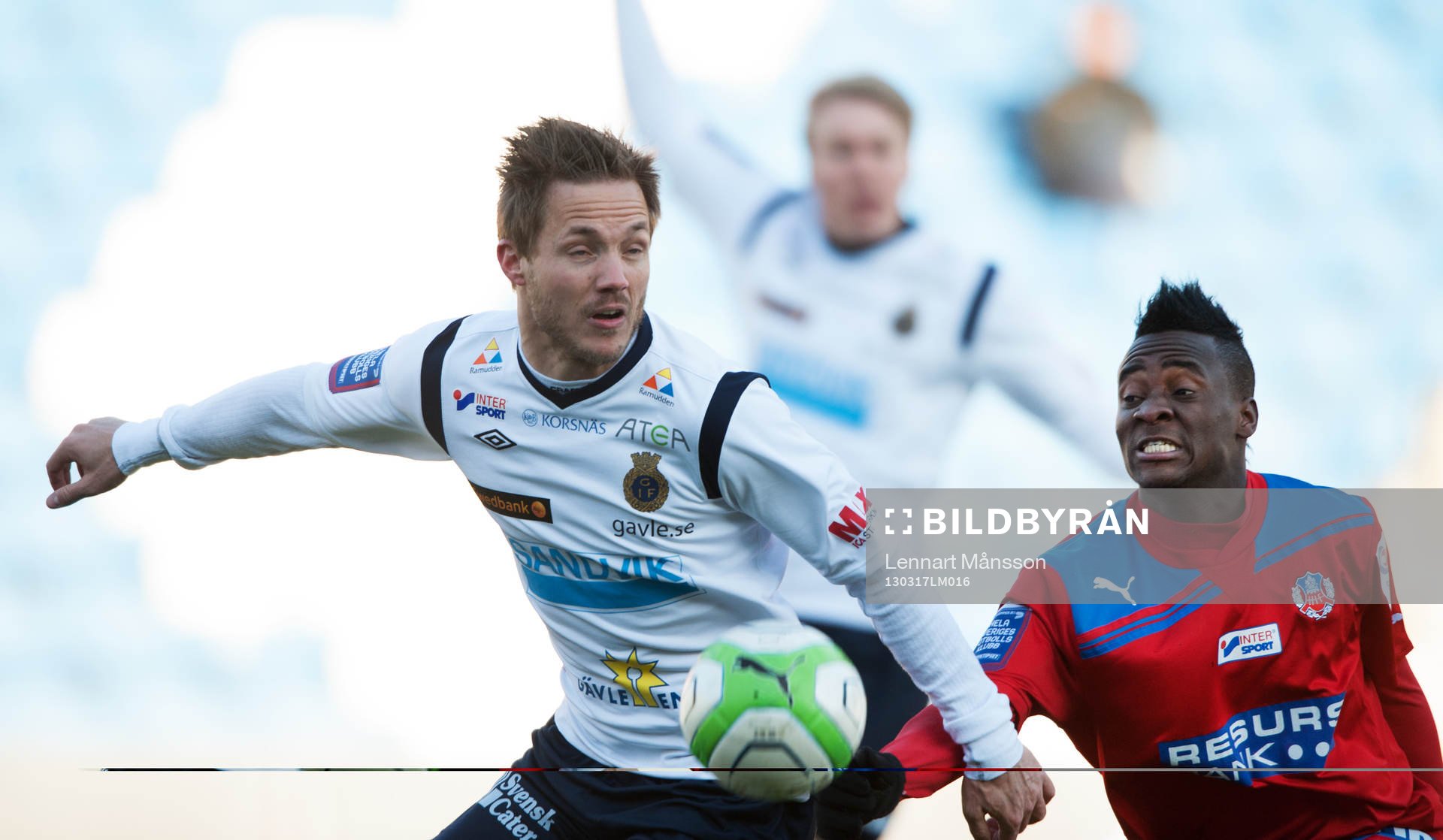 Anders Wikström, Gefle och David Accam, Helsingborg