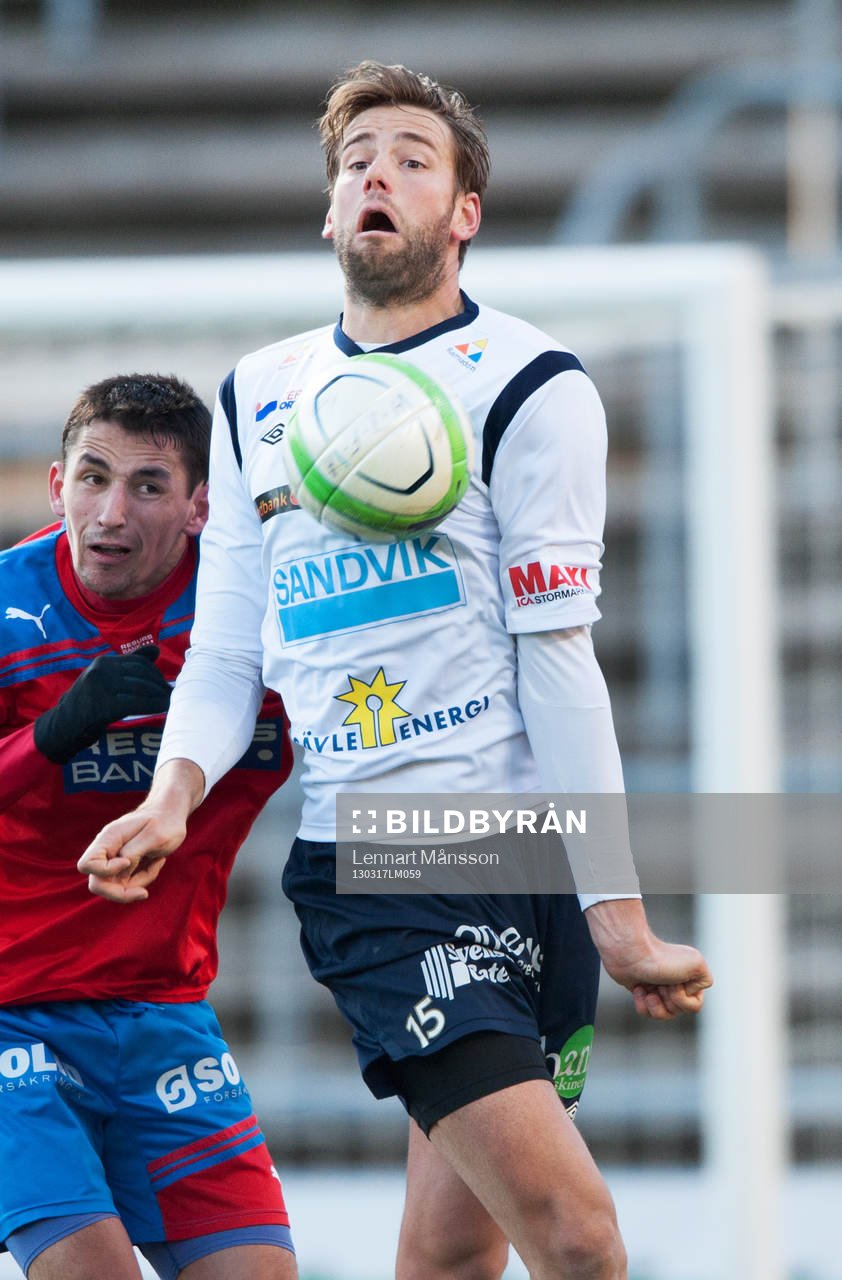 Mikael Dahlberg, Gefle, nedtagning på bröstet