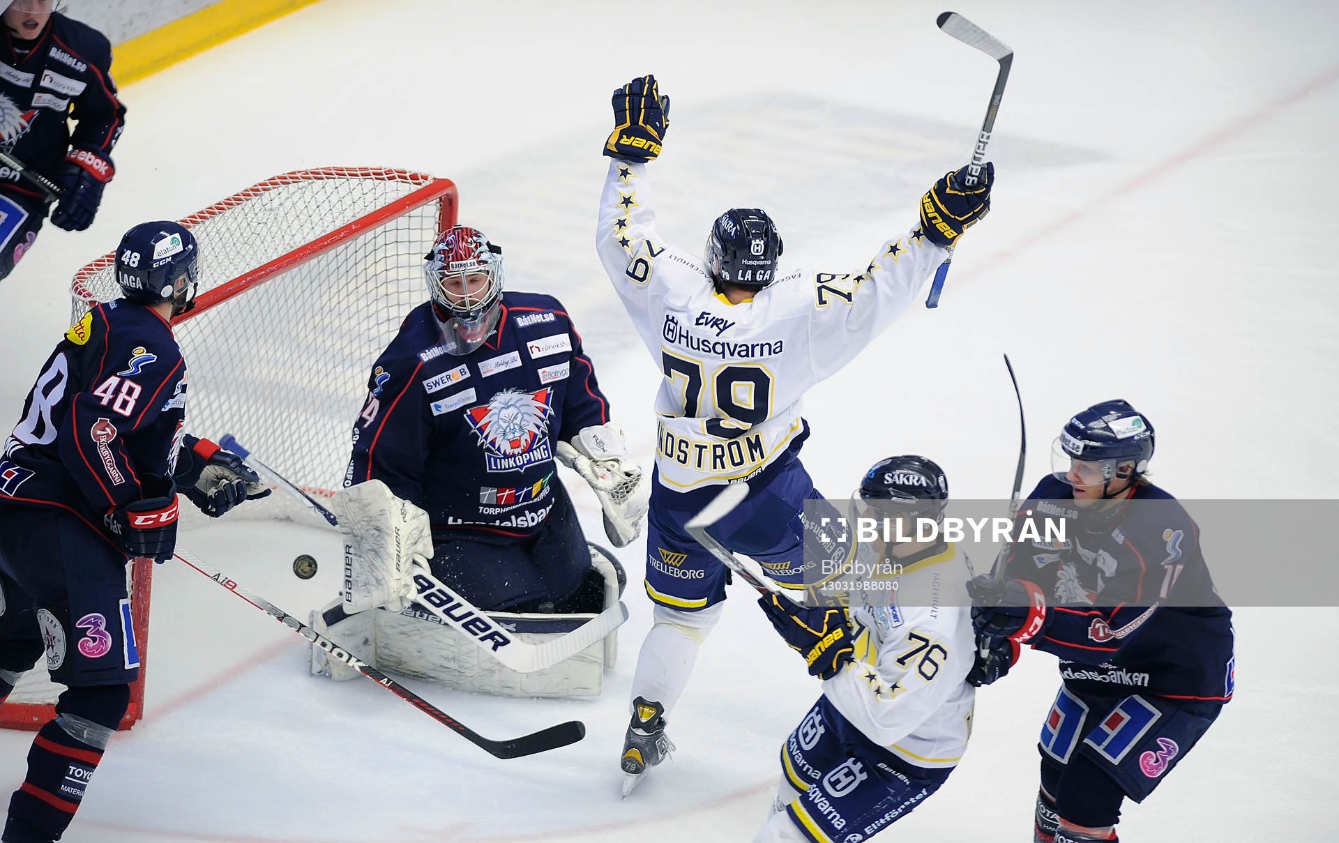 1-3 målet av HV71 nr 79 Johan Lindström