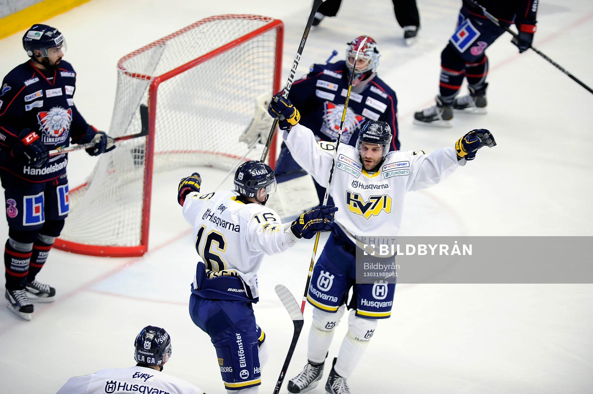 1-3 målet av HV71 nr 79 Johan Lindström