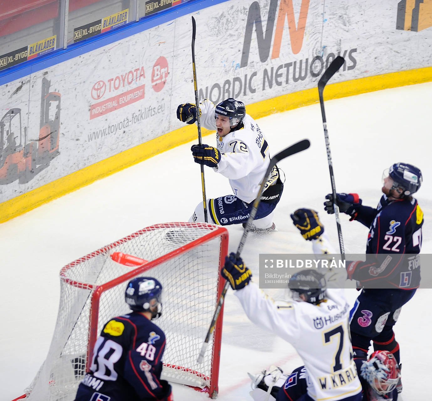 3-4 målet av HV71 nr 72 Patrik Carlsson