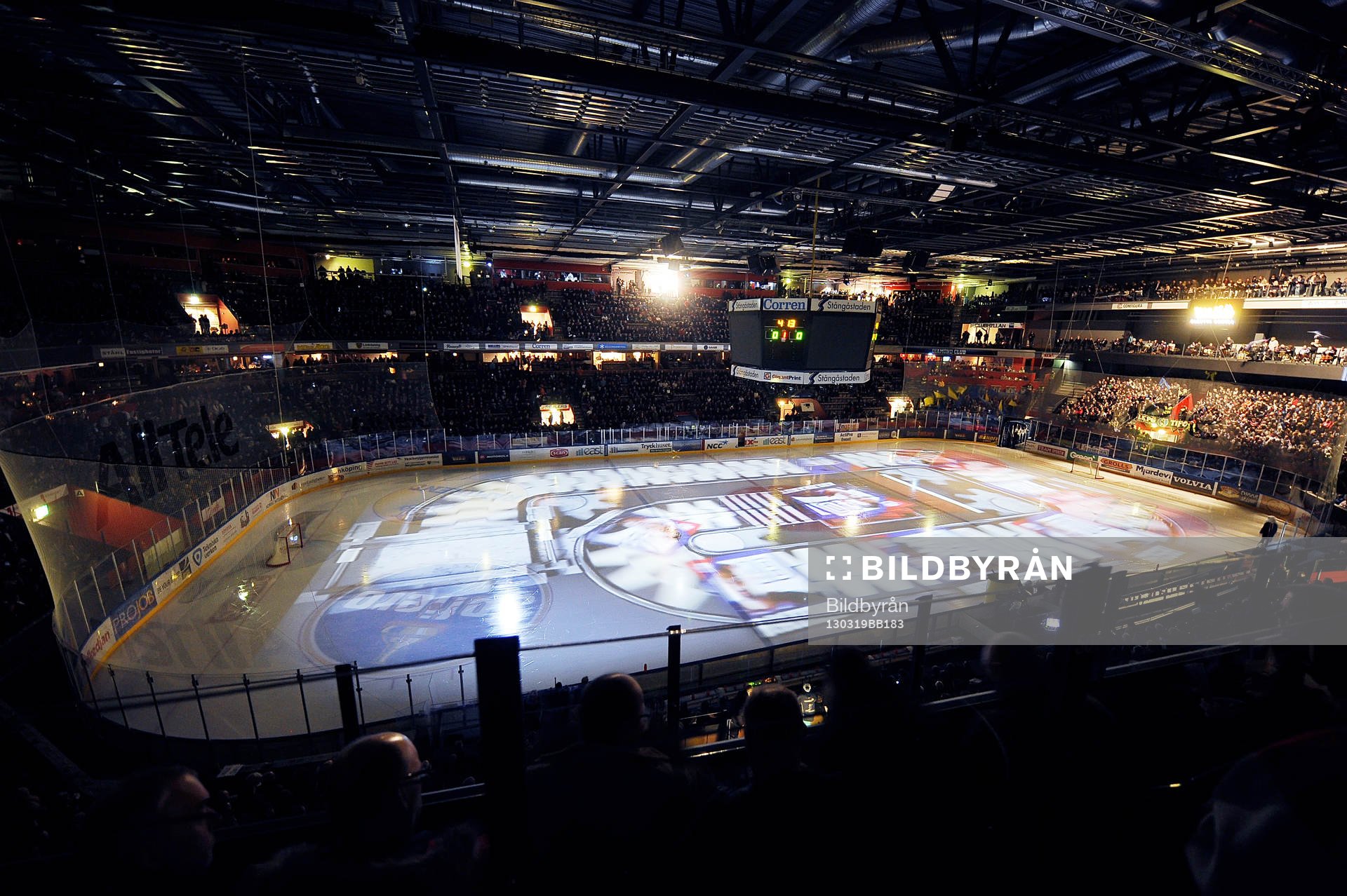 Cloetta Center fullsatt 8500 personer i publiken