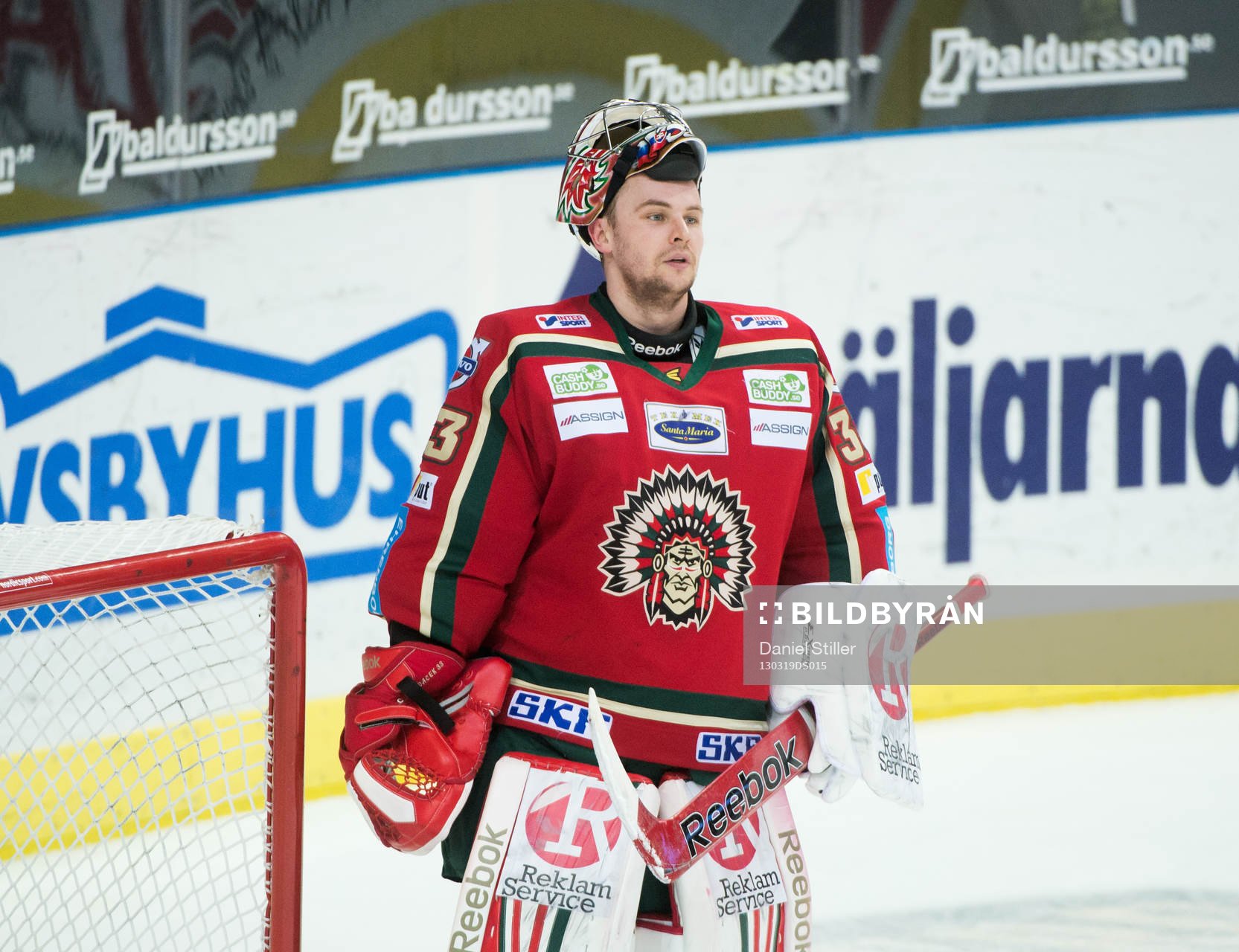 Julius Hudacek, målvakt Frölunda