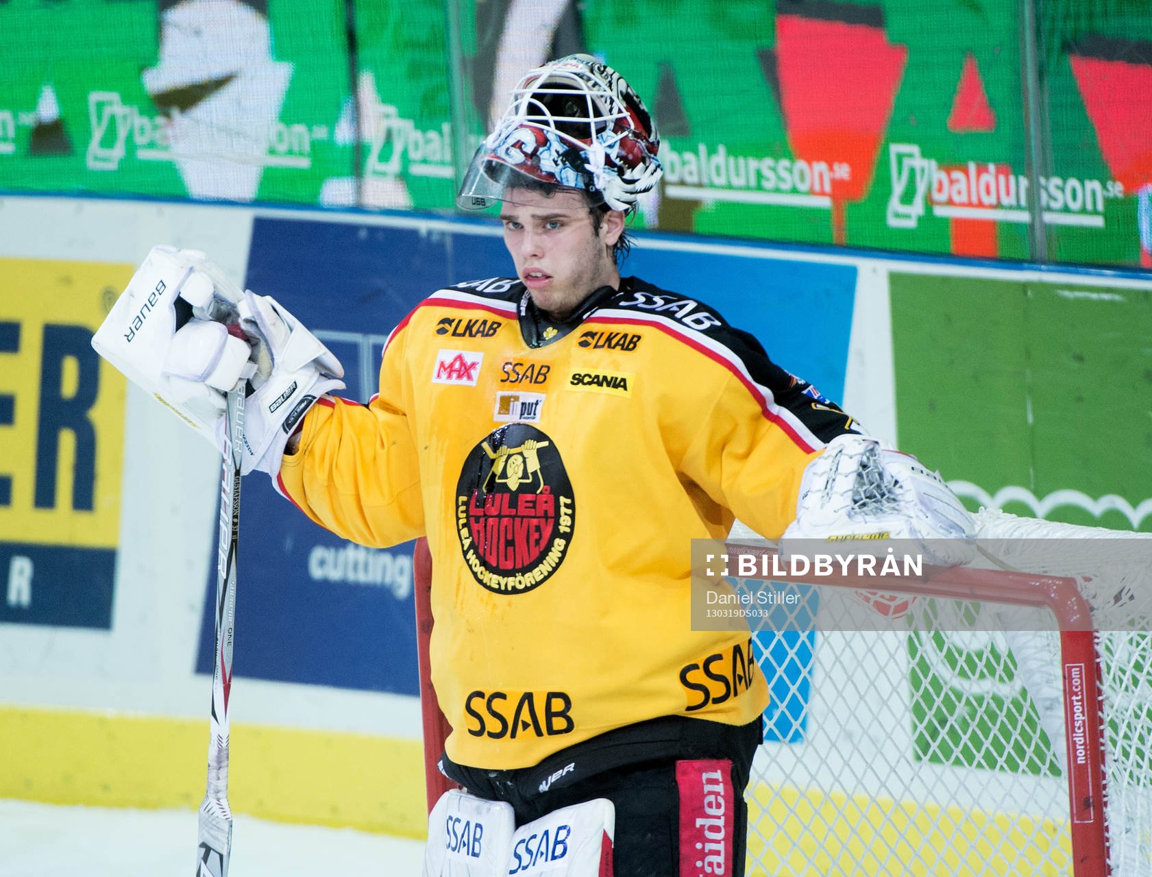 Johan Gustafsson, målvakt Luleå