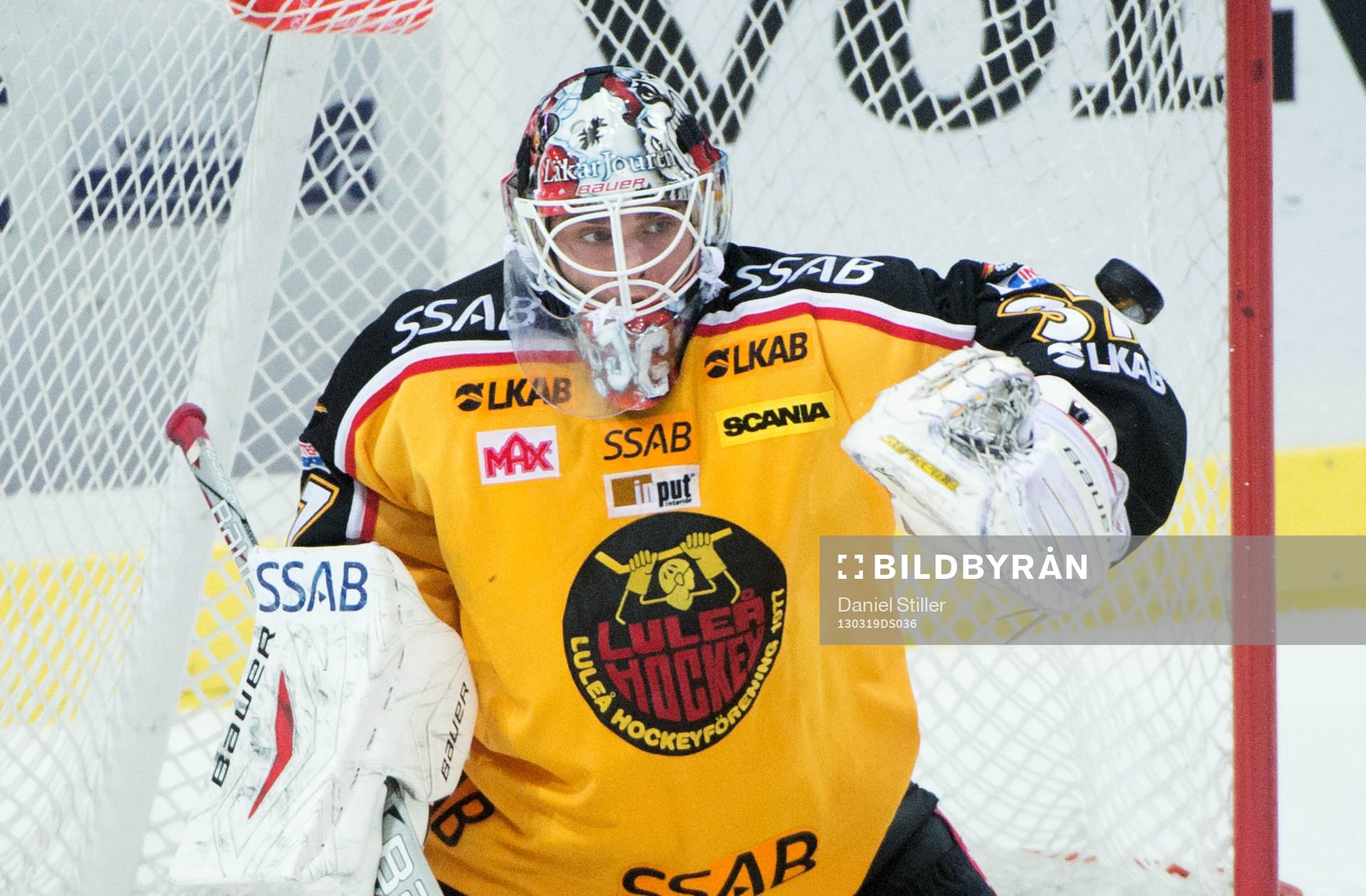 Johan Gustafsson, målvakt Luleå