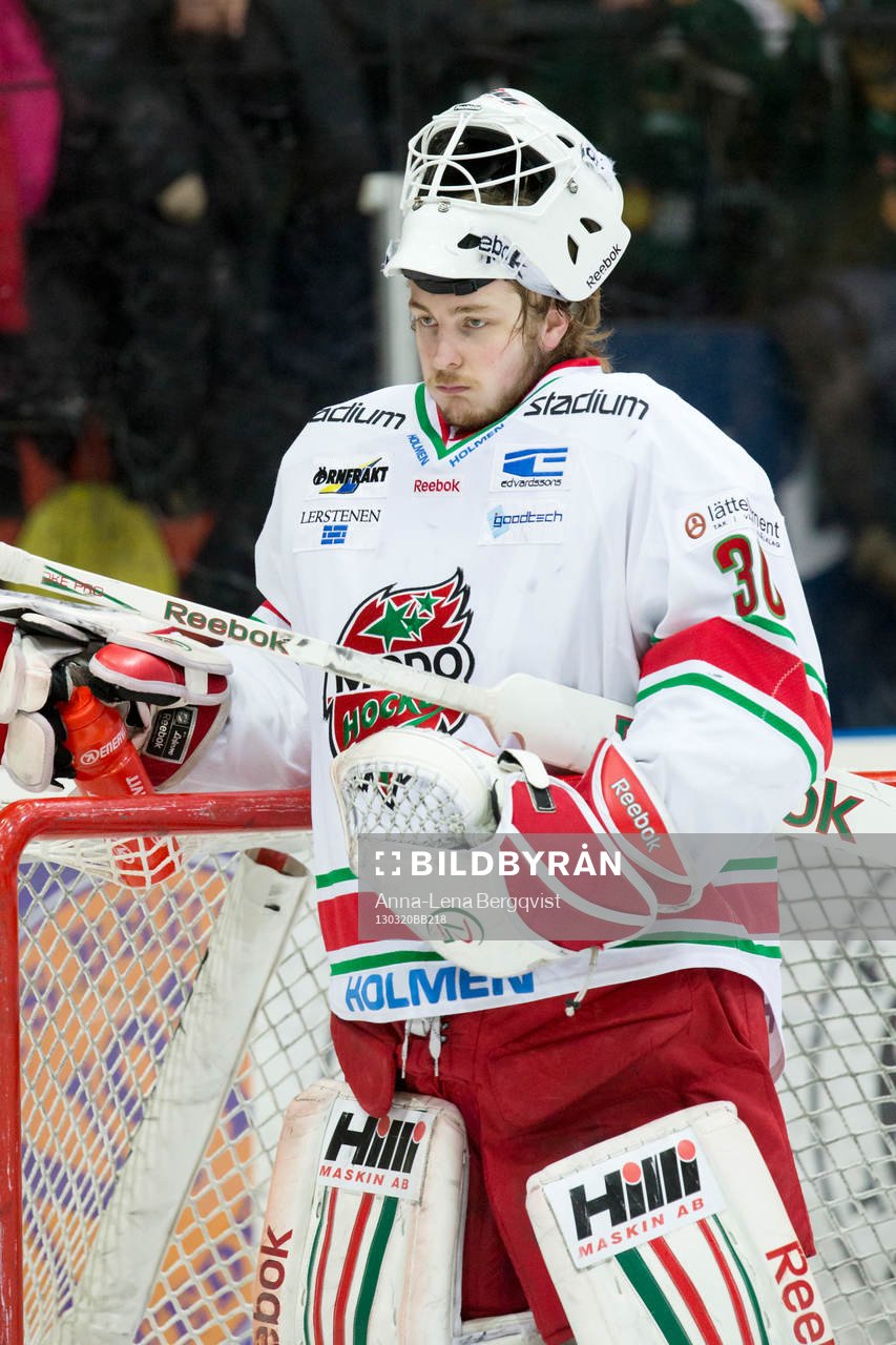 Linus Ullmark MODO , porträtt