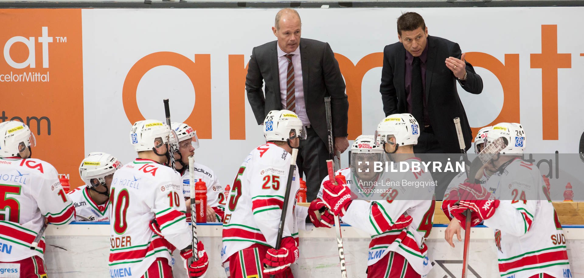 Ulf Samuelsson Head Coach MODO och Peter Andersson Ass