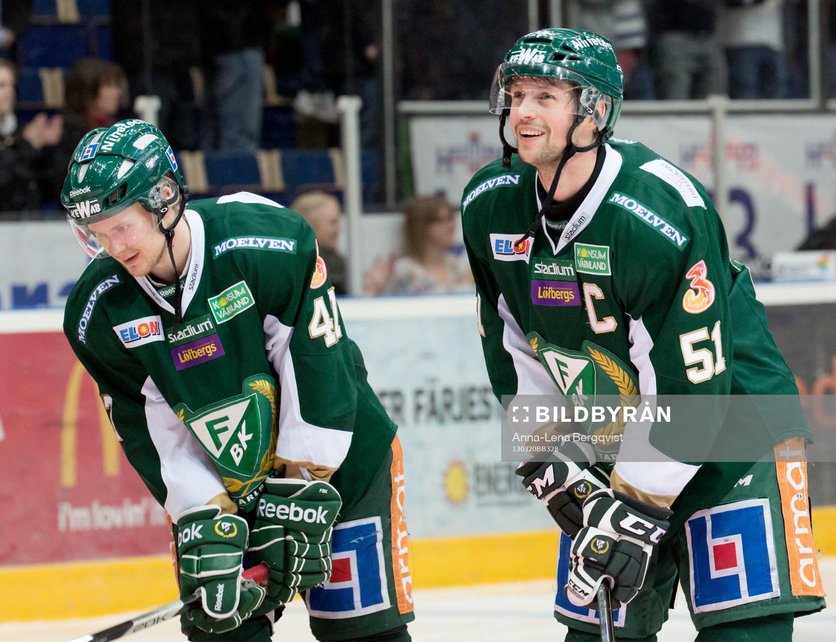 Joakim Hillding, Färjestad  , Rickard Wallin, Färjestad