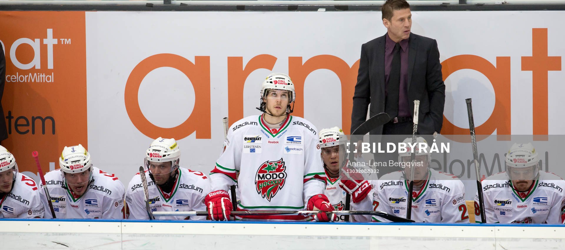 Ulf Samuelsson Head Coach MODO bås deppigt