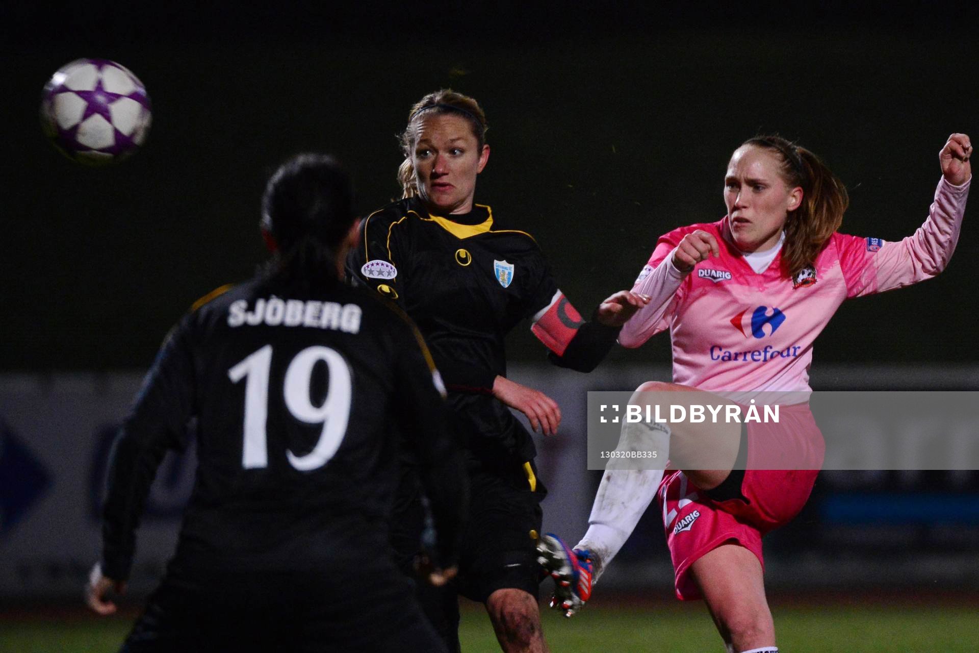 Stina SEGERSTROM / Janice CAYMAN  - 20.03.2013 - Juvisy /