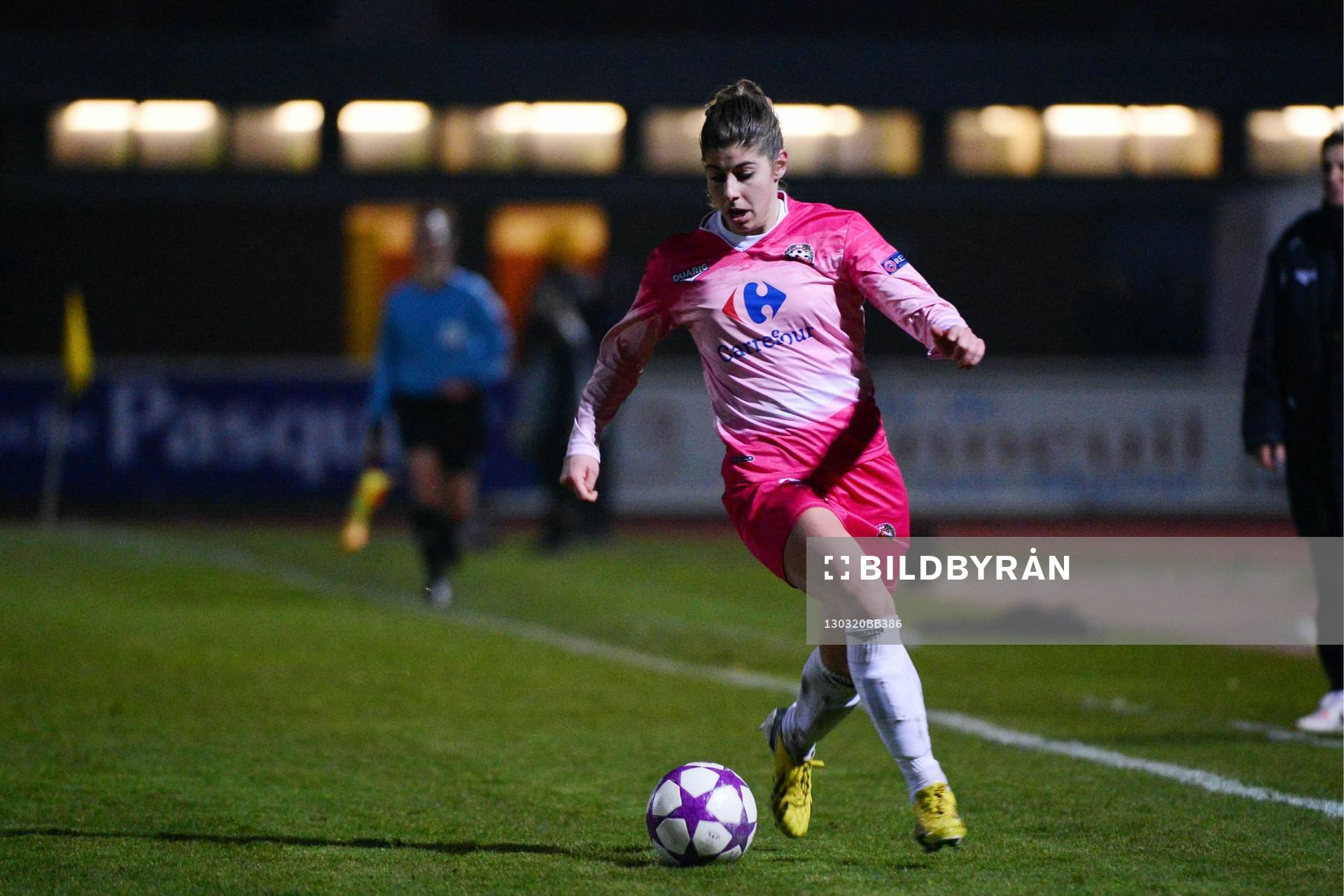  Fotboll, Champions League, Dam, Juvisy - Göteborg: Camille CATALA   - 20.03.2013 - Juvisy / Goteborg - 1/4Finale aller - Ligue des Champions 
