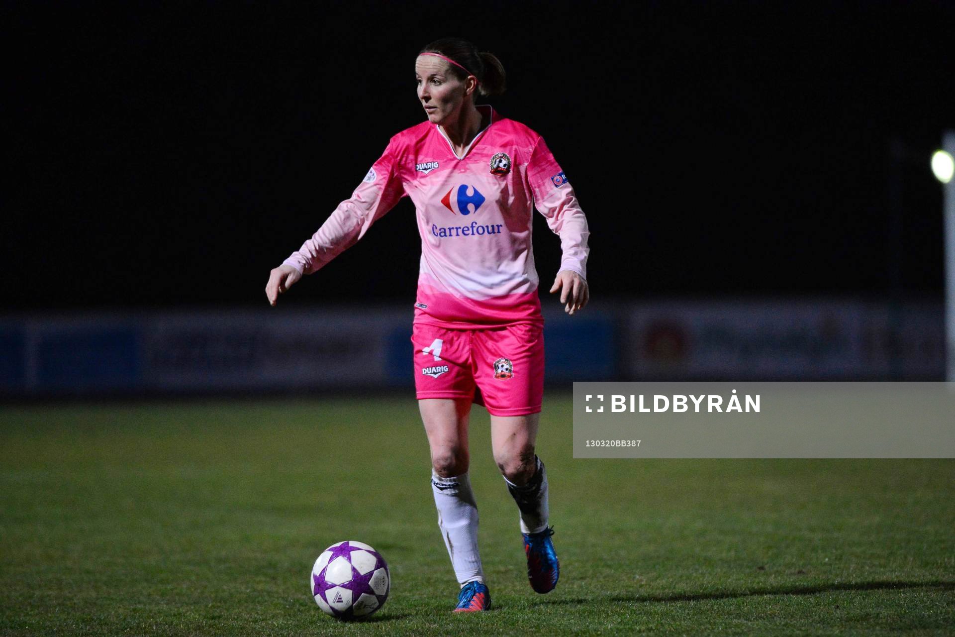  Fotboll, Champions League, Dam, Juvisy - Göteborg: Amelie COQUET - 20.03.2013 - Juvisy / Goteborg - 1/4Finale aller - Ligue des Champions 