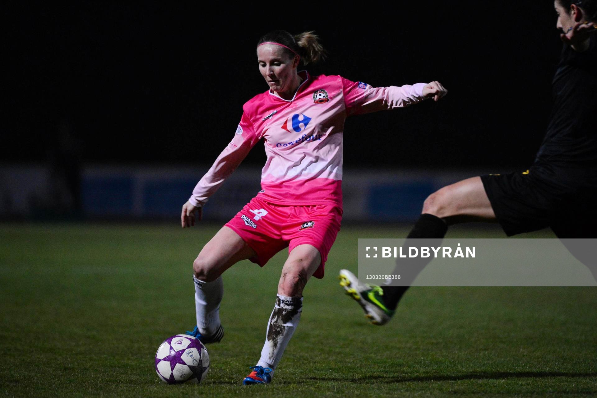  Fotboll, Champions League, Dam, Juvisy - Göteborg: Amelie COQUET - 20.03.2013 - Juvisy / Goteborg - 1/4Finale aller - Ligue des Champions 