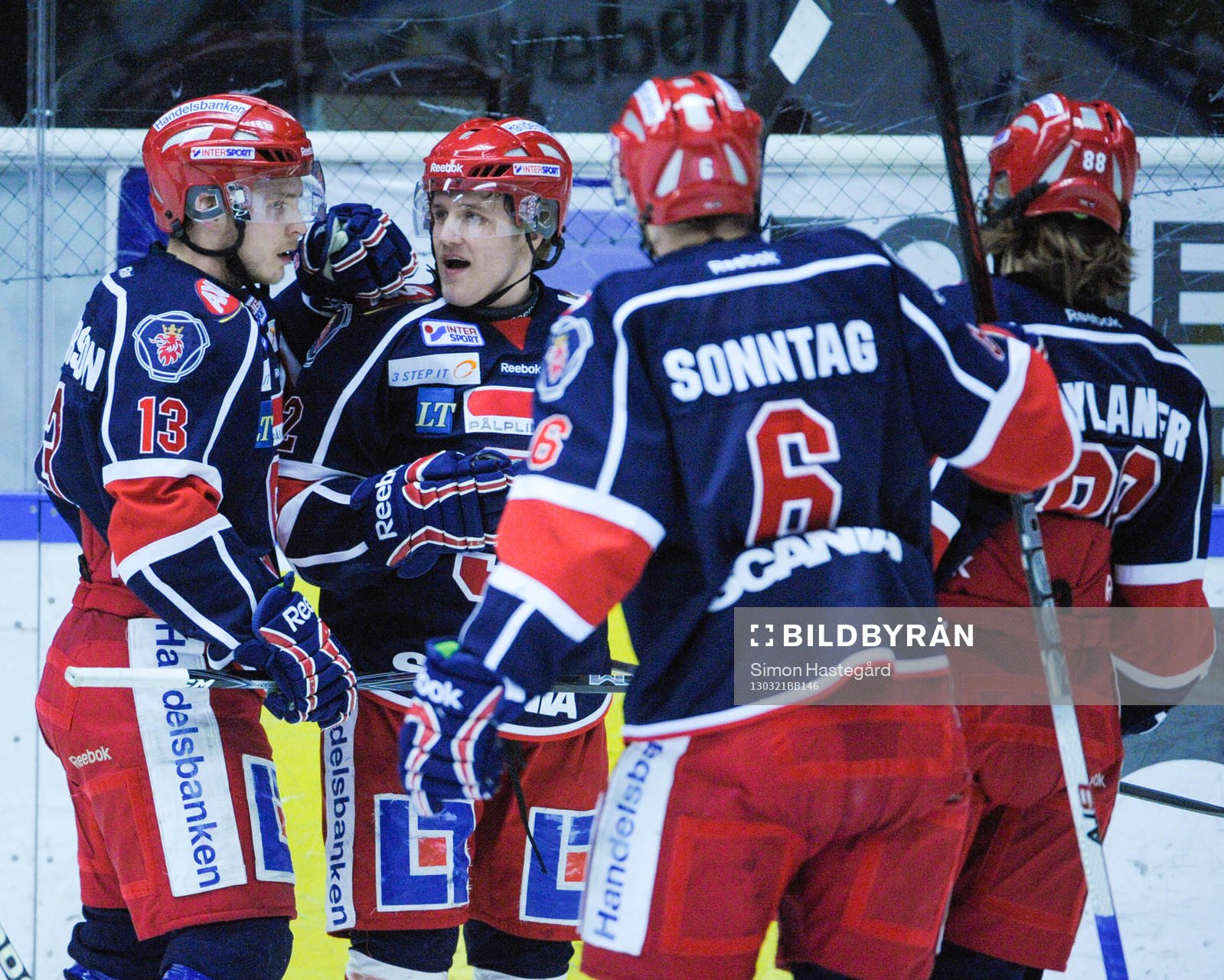 Fredric Andersson, Jesper Thörnberg, Fredrik Sonntag, och