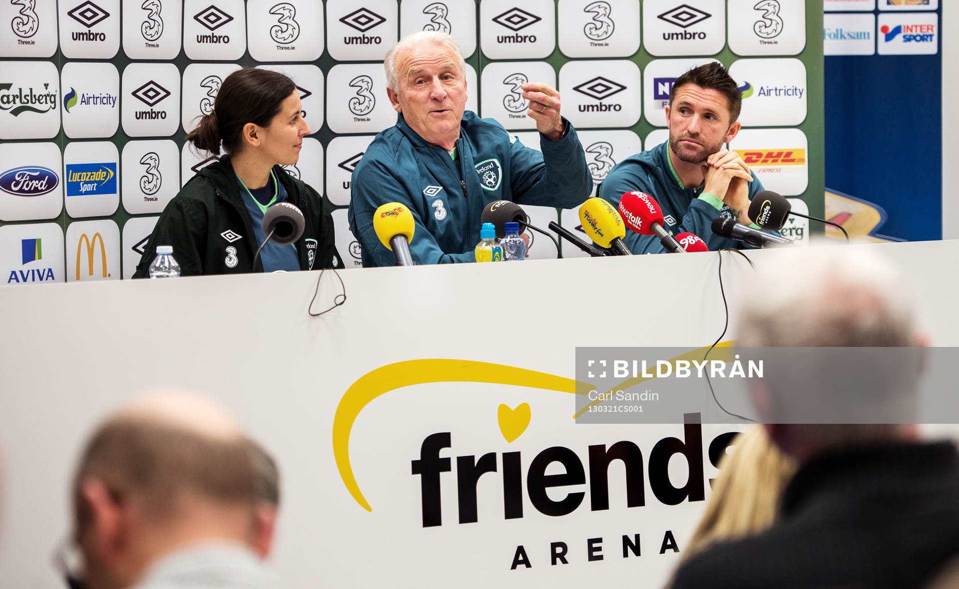 Giovanni Trapattoni, förbundskapten, Robbie Keane, Irland