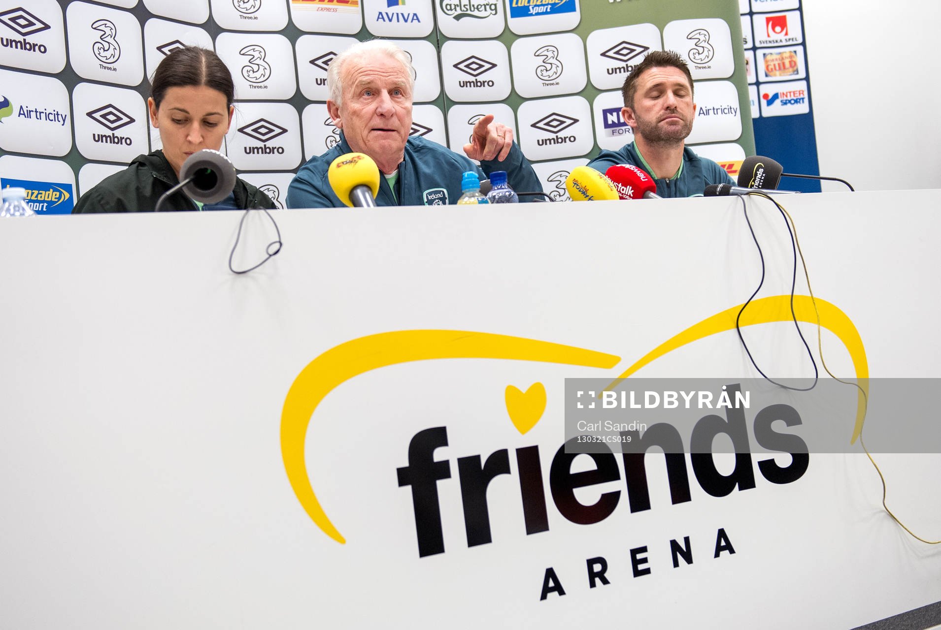Giovanni Trapattoni, förbundskapten, Robbie Keane, Irland