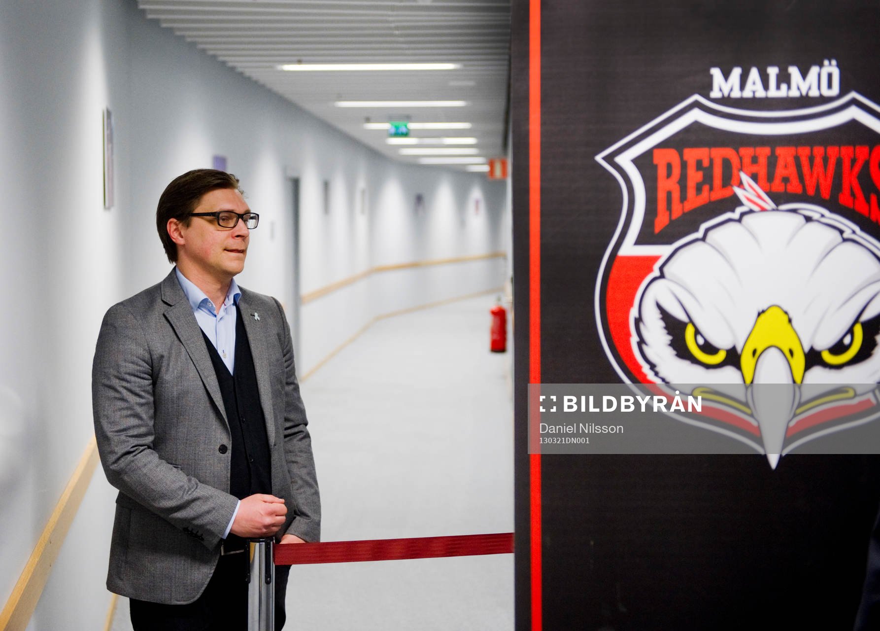 Björn Hellkvist, en av de nya tränarna i MIF Redhawks