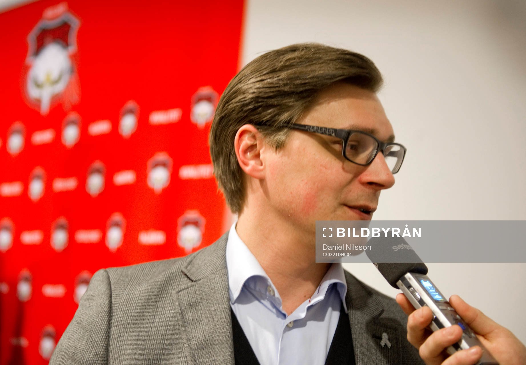 Björn Hellkvist, en av de nya tränarna i MIF Redhawks