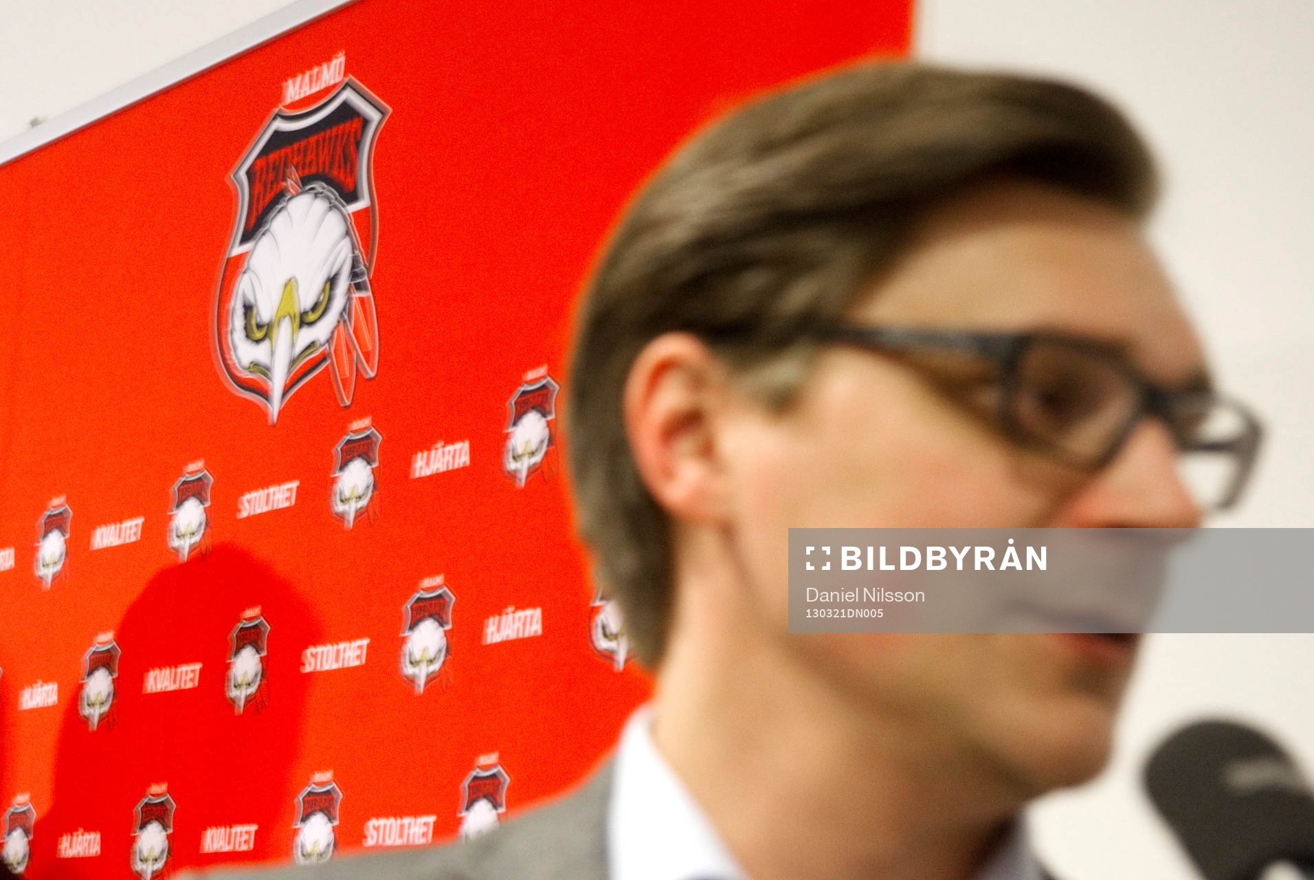 Björn Hellkvist, en av de nya tränarna i MIF Redhawks