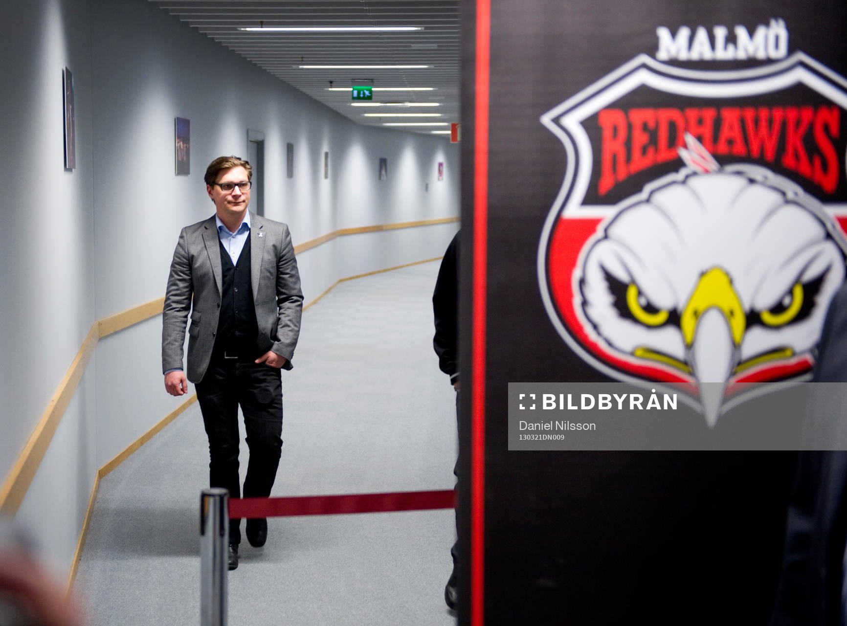 Björn Hellkvist, en av de nya tränarna i MIF Redhawks