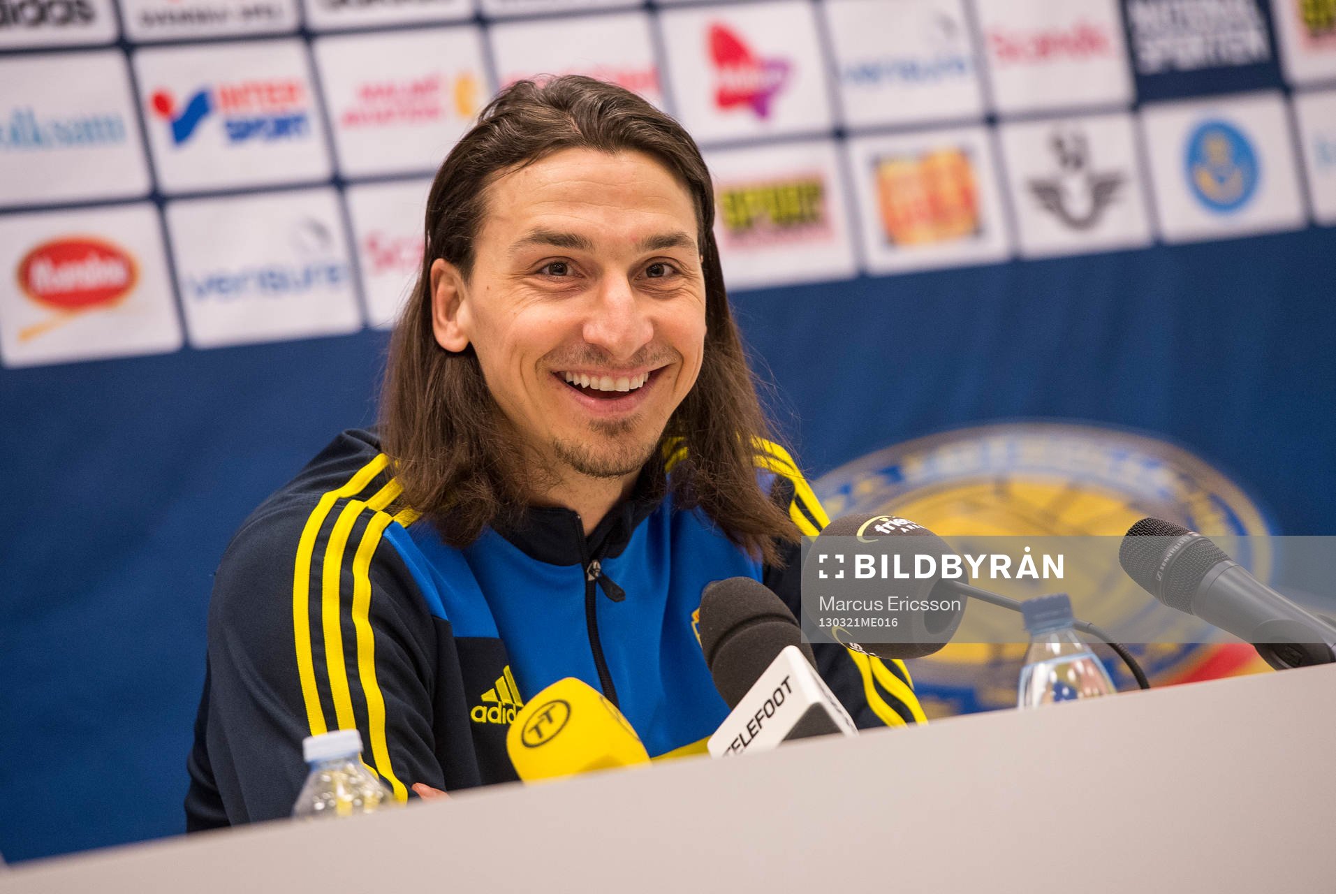Presskonferens med Zlatan Ibrahimovic