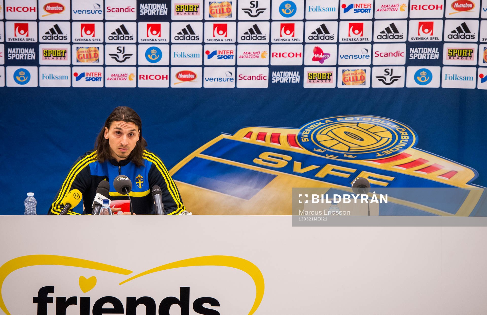 Presskonferens med Zlatan Ibrahimovic