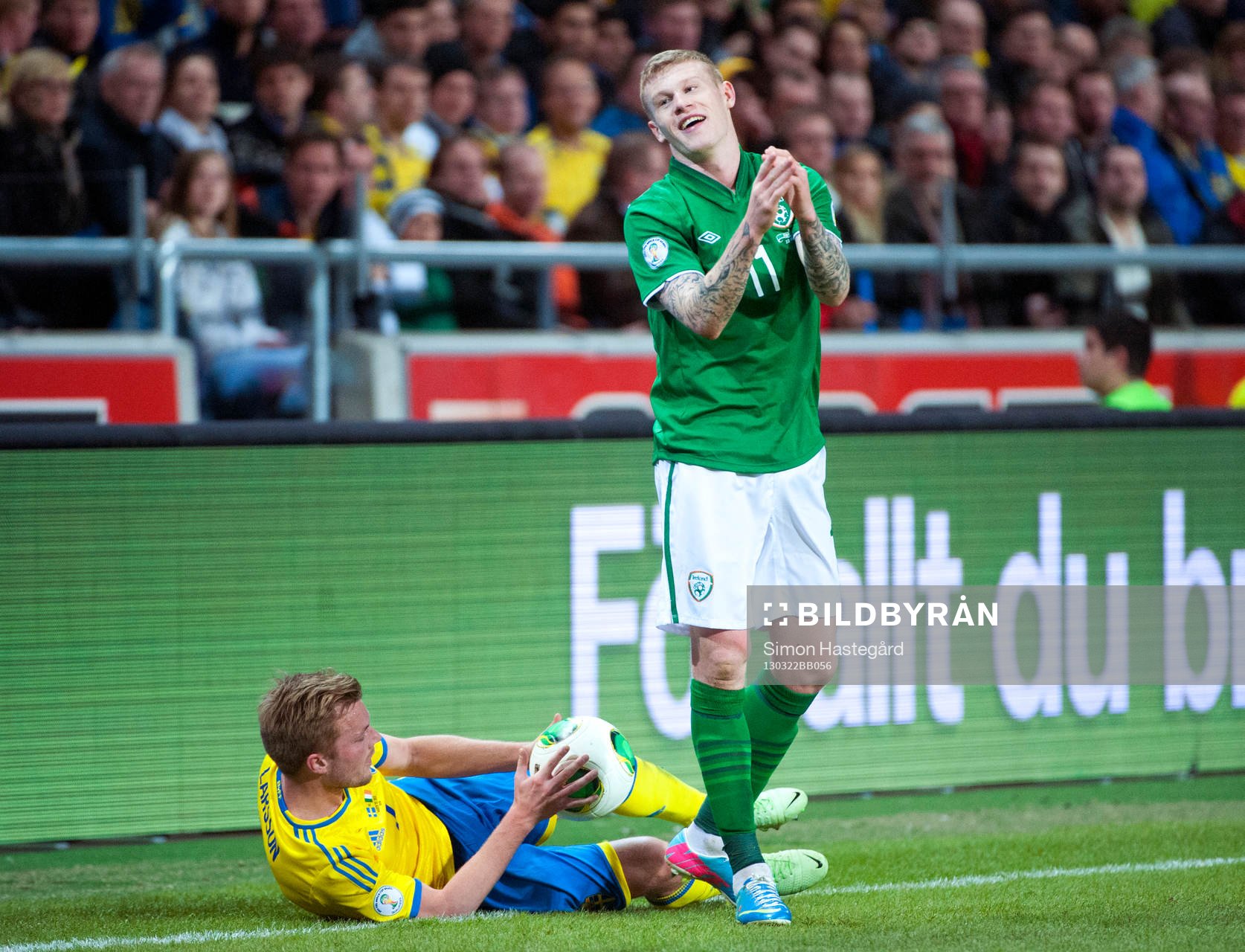 James McClean,  Irland