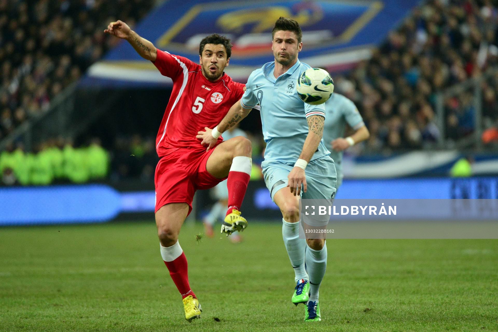 Olivier GIROUD - 22.03.2013 - France / Georgie -
