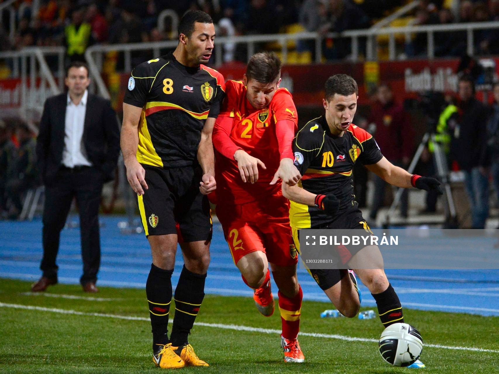 Eden Hazard - 22.03.2013 - Macedoine / Belgique -