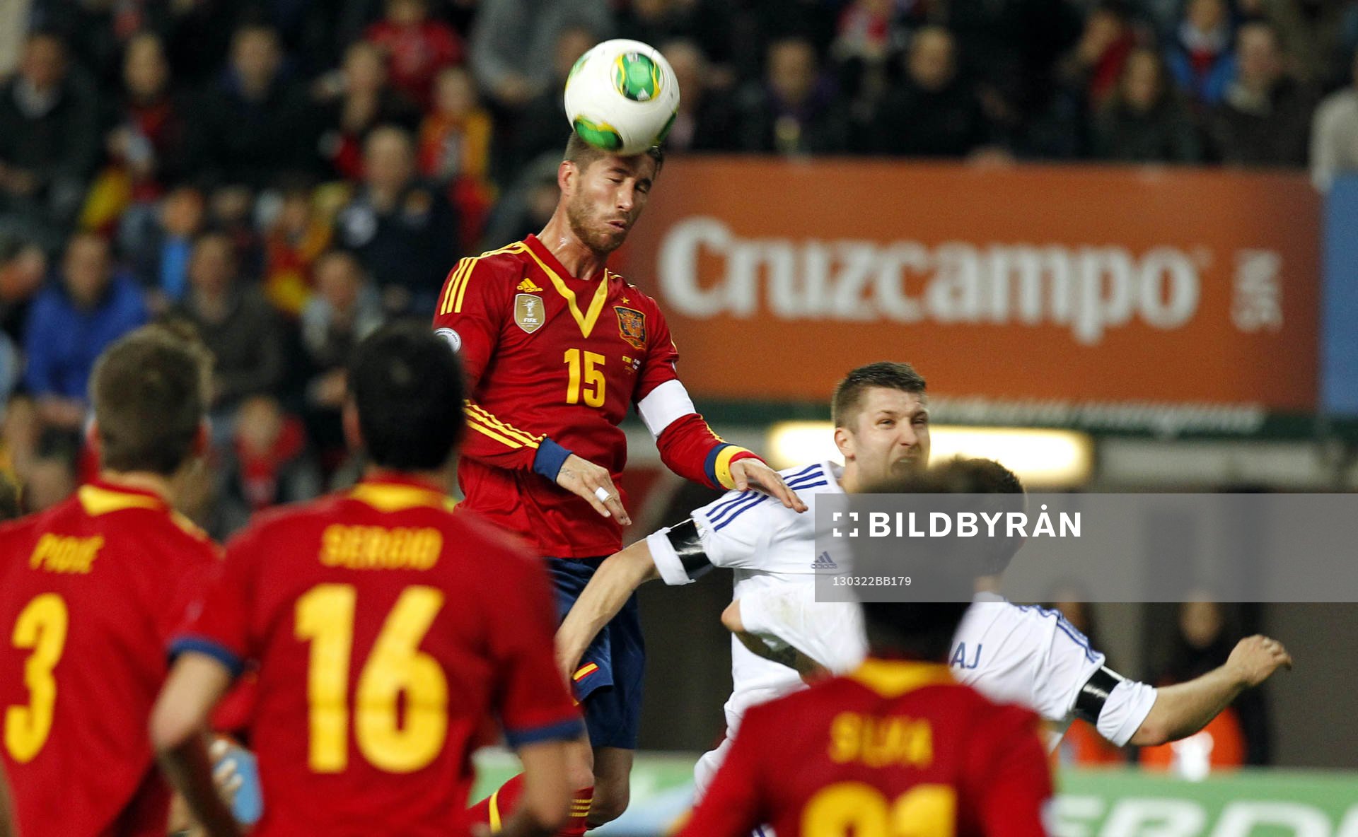 Sergio Ramos - 22.03.2013 - Espagne / Finlande -