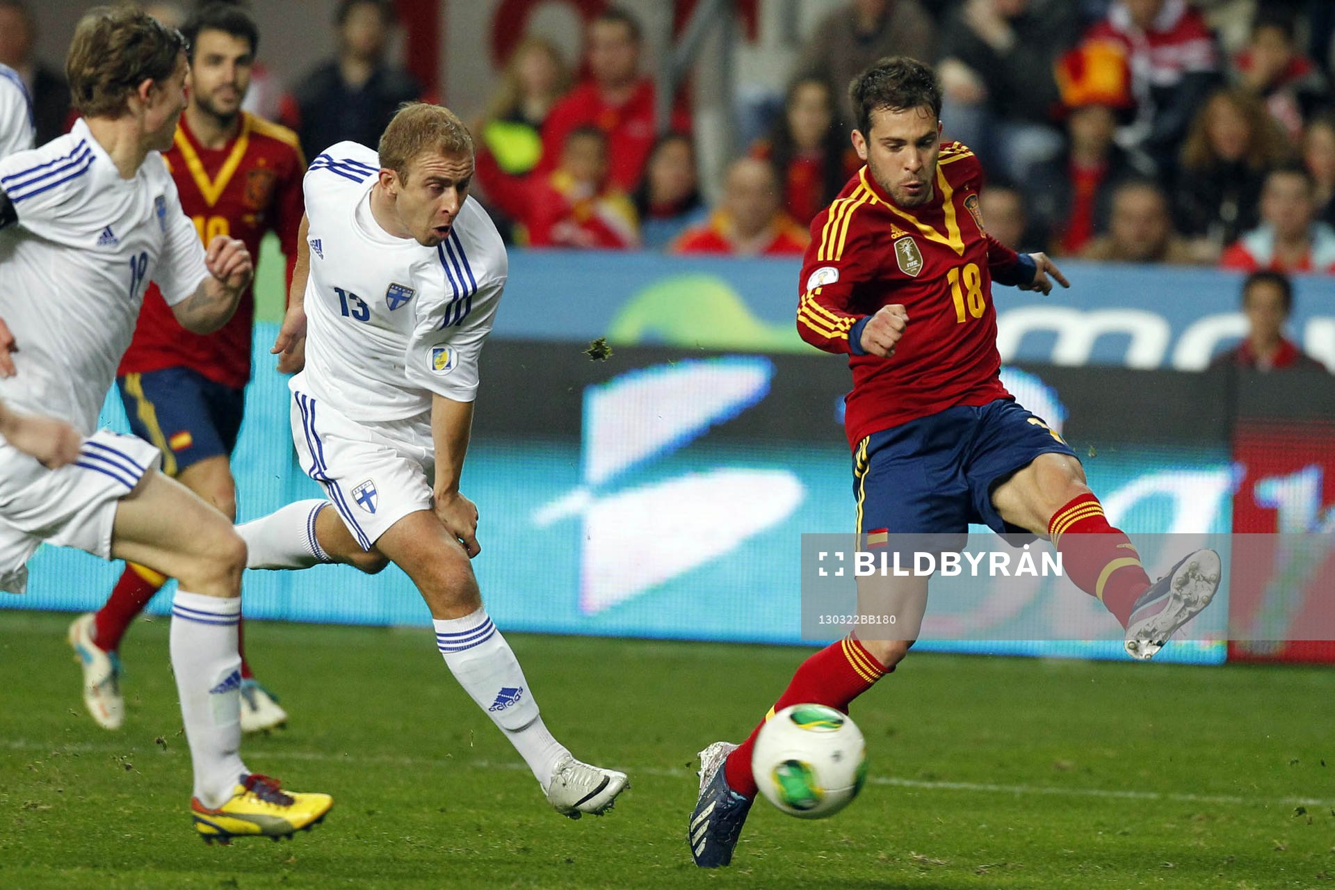 Jordi Alba - 22.03.2013 - Espagne / Finlande - Eliminatoire