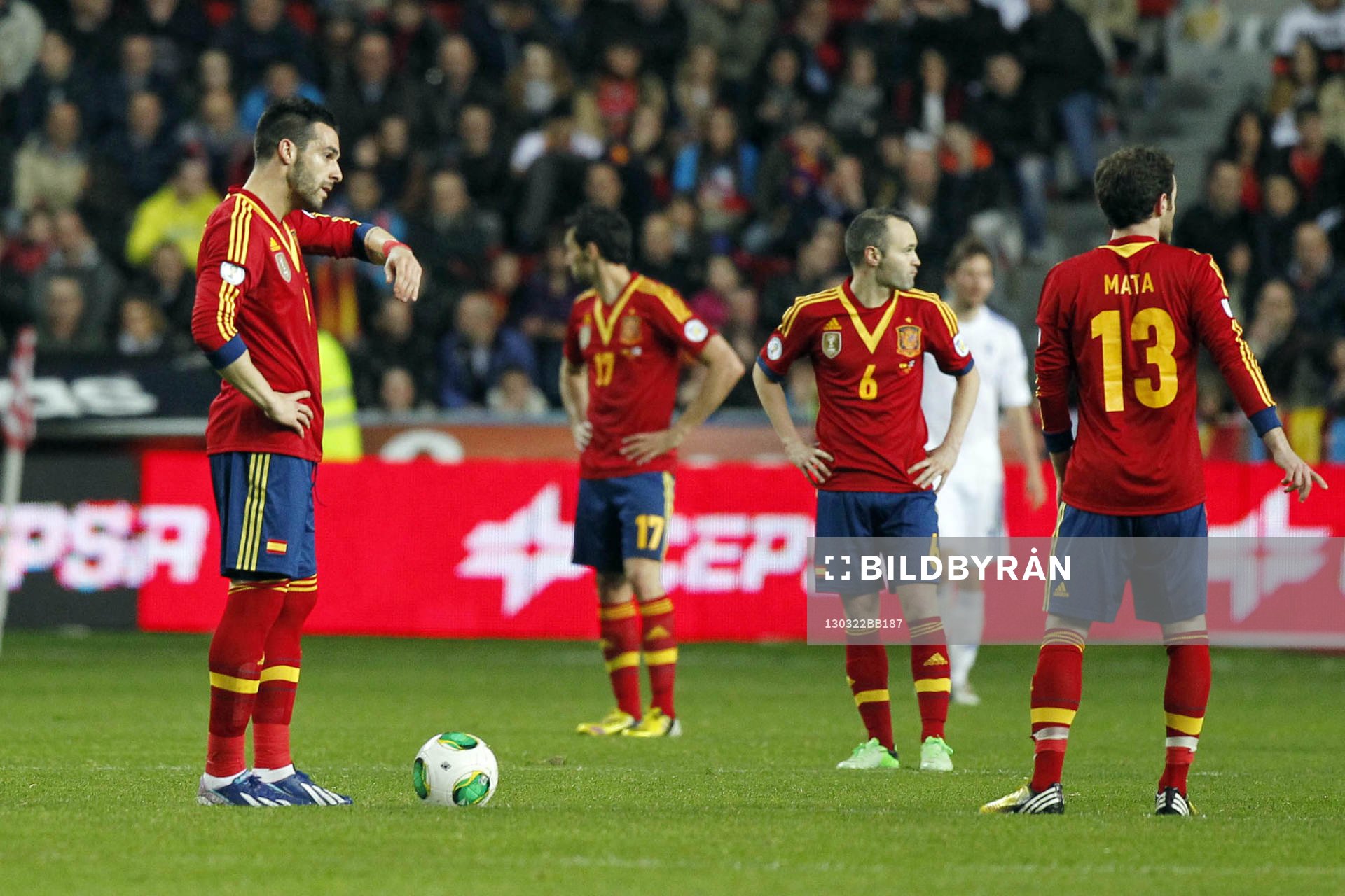Deception Espagne - 22.03.2013 - Espagne / Finlande -