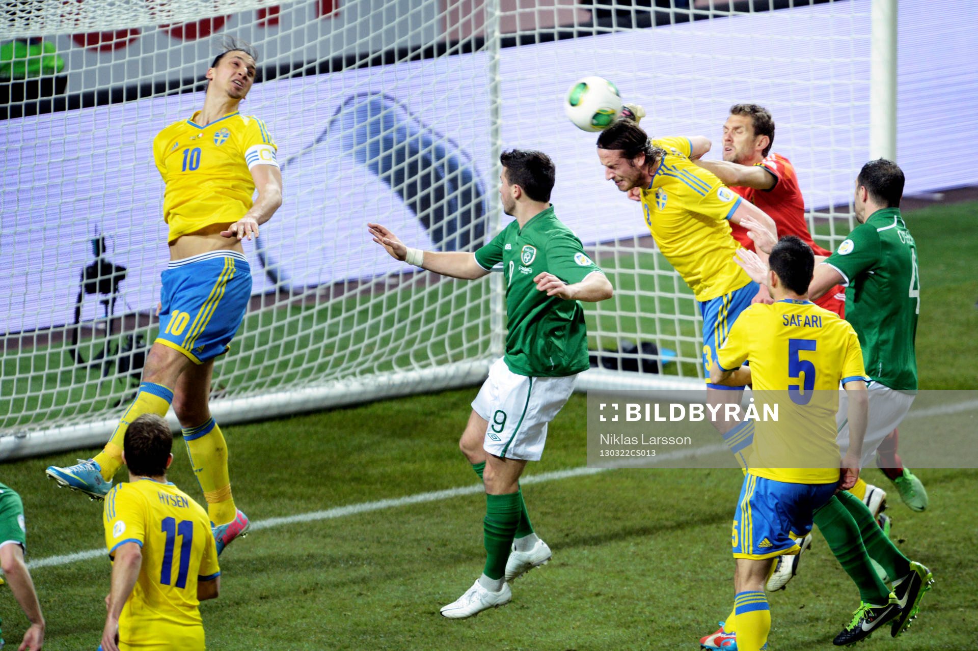 Jonas Olsson, Sverige har läge framför det Irländska