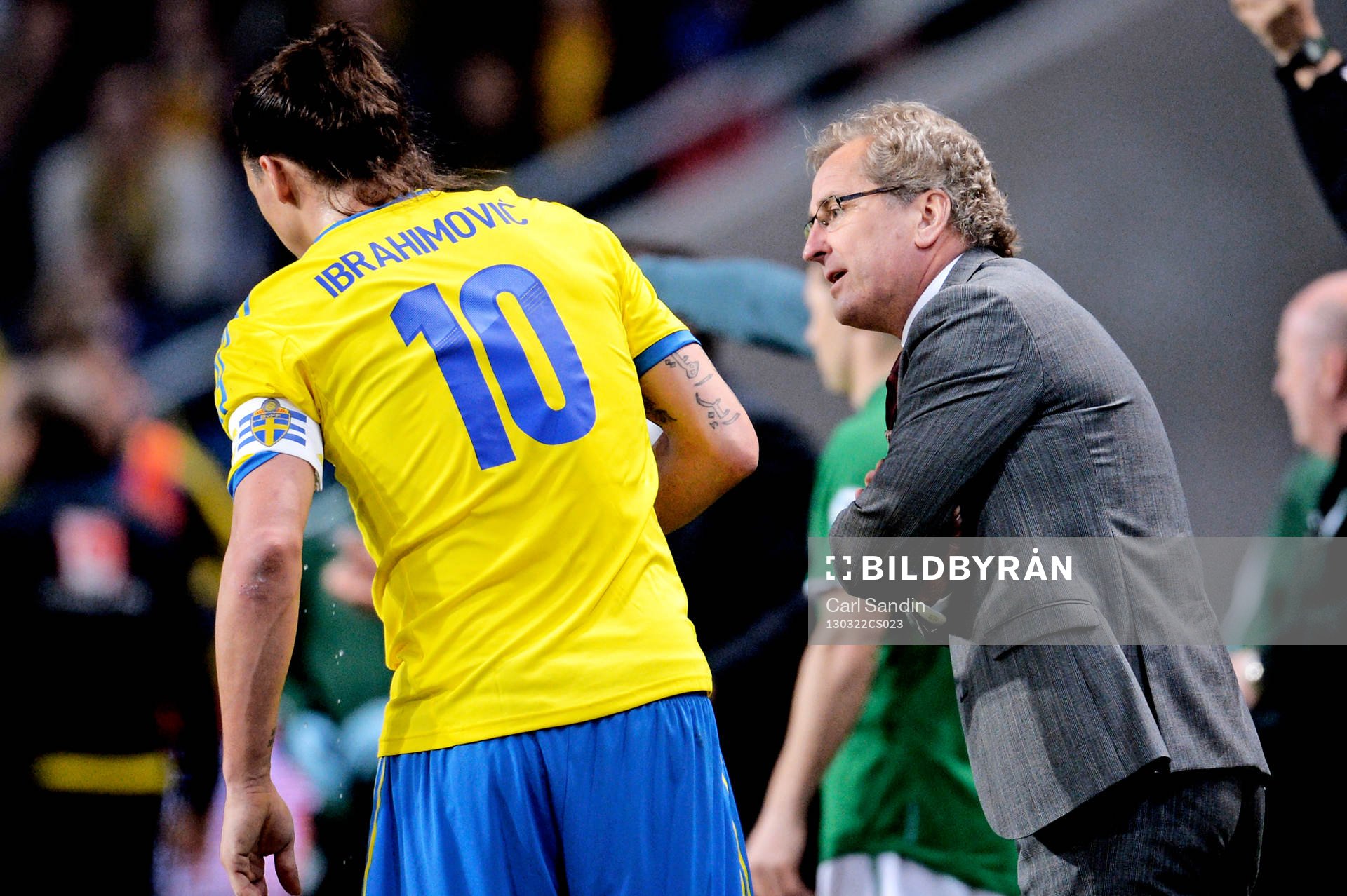 Zlatan Ibrahimović, Erik Hamrén, förbundskapten Sverige