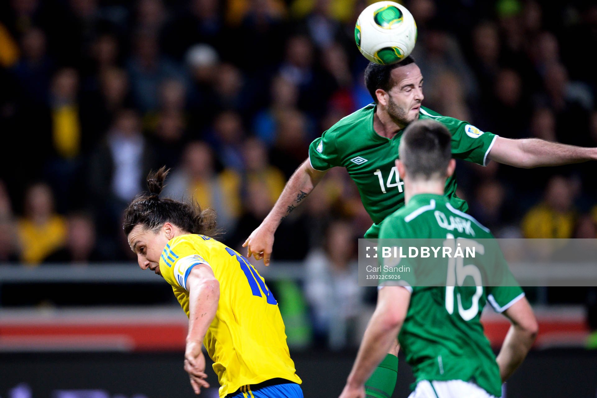 Zlatan Ibrahimović, Sverige, Marc Wilson, Irland