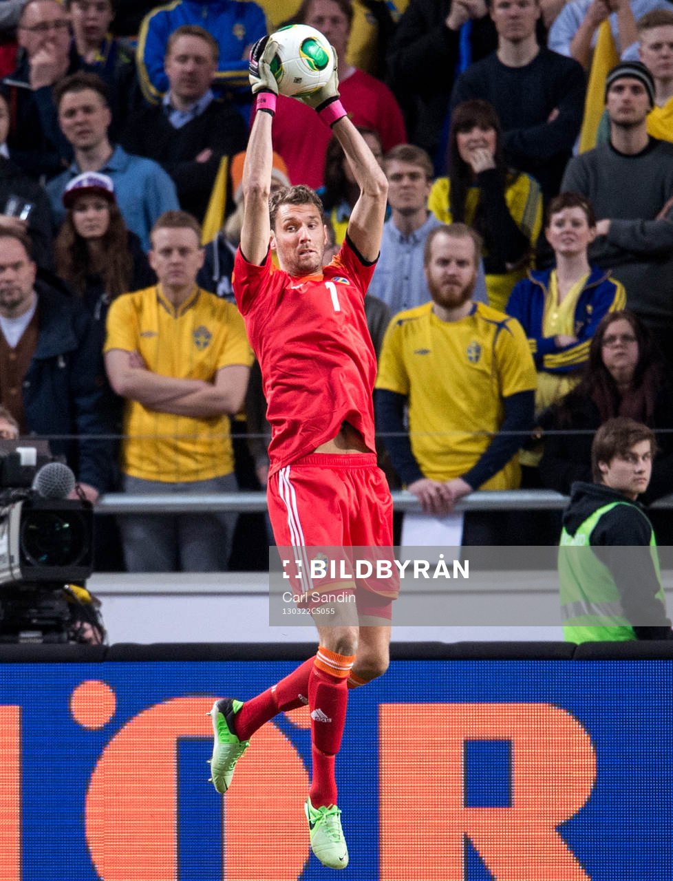 Andreas Isaksson, målvakt, Sverige