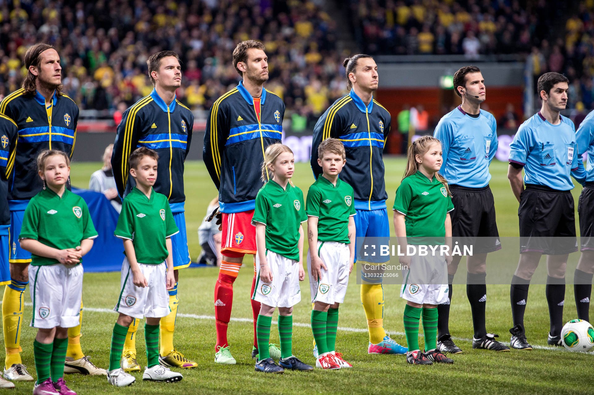 Jonas Olsson, Mikael Lustig, Andreas Isaksson, målvakt,