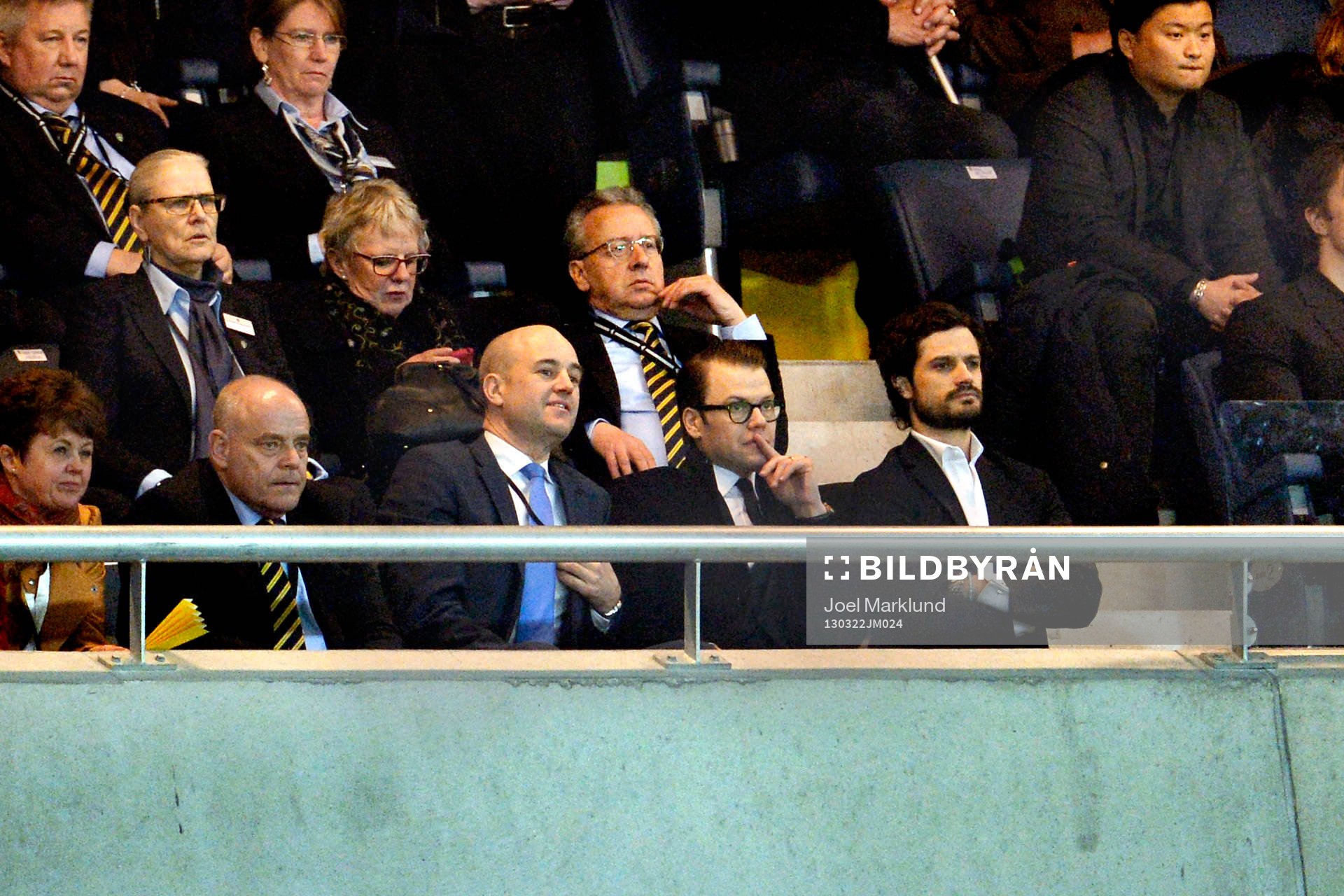Fredrik Reinfeldt, Prins Daniel, Prins Carl Philip