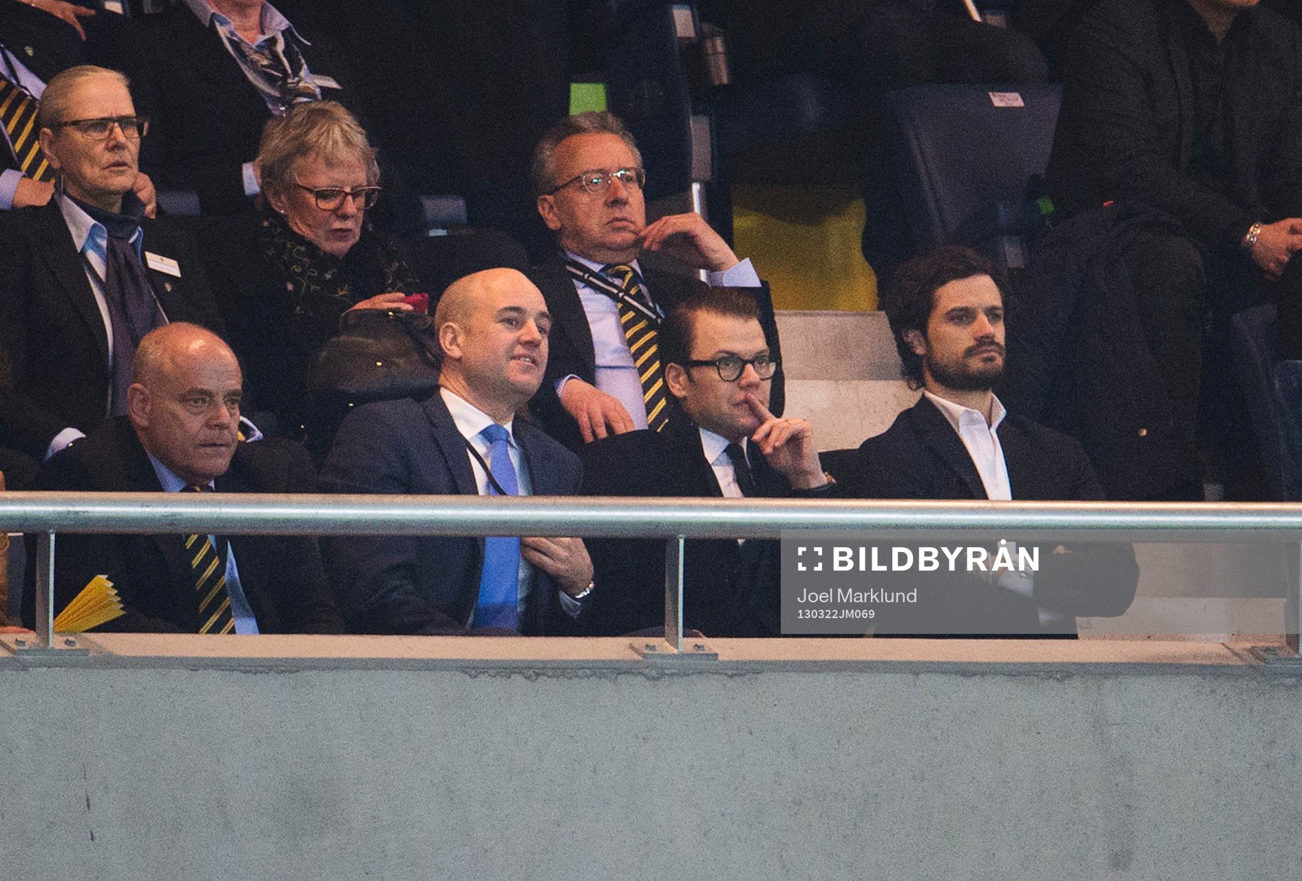 Statsminister Fredrik Reinfeldt, prins Daniel och prins