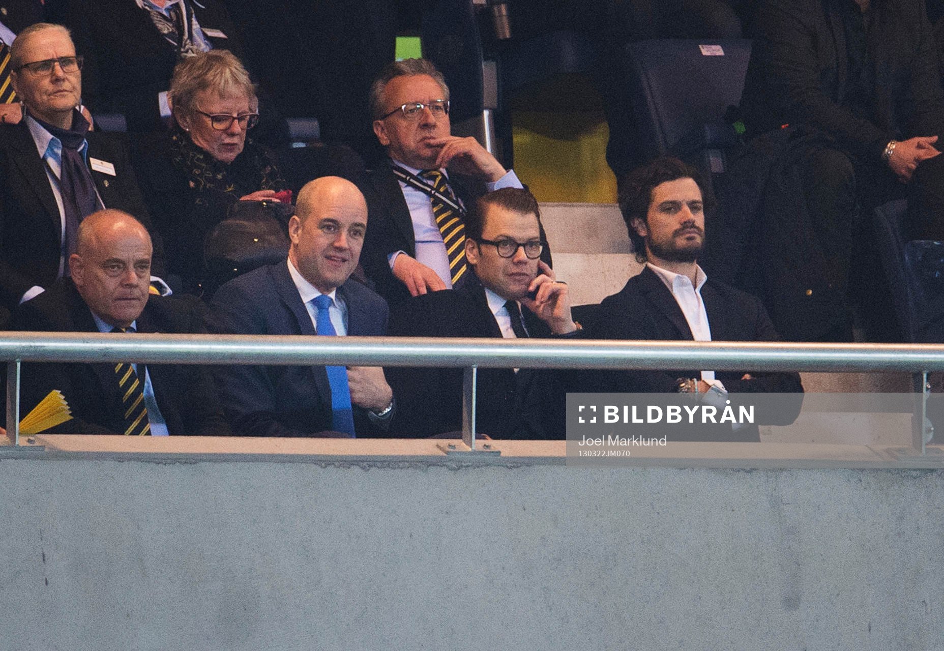 Statsminister Fredrik Reinfeldt, prins Daniel och prins