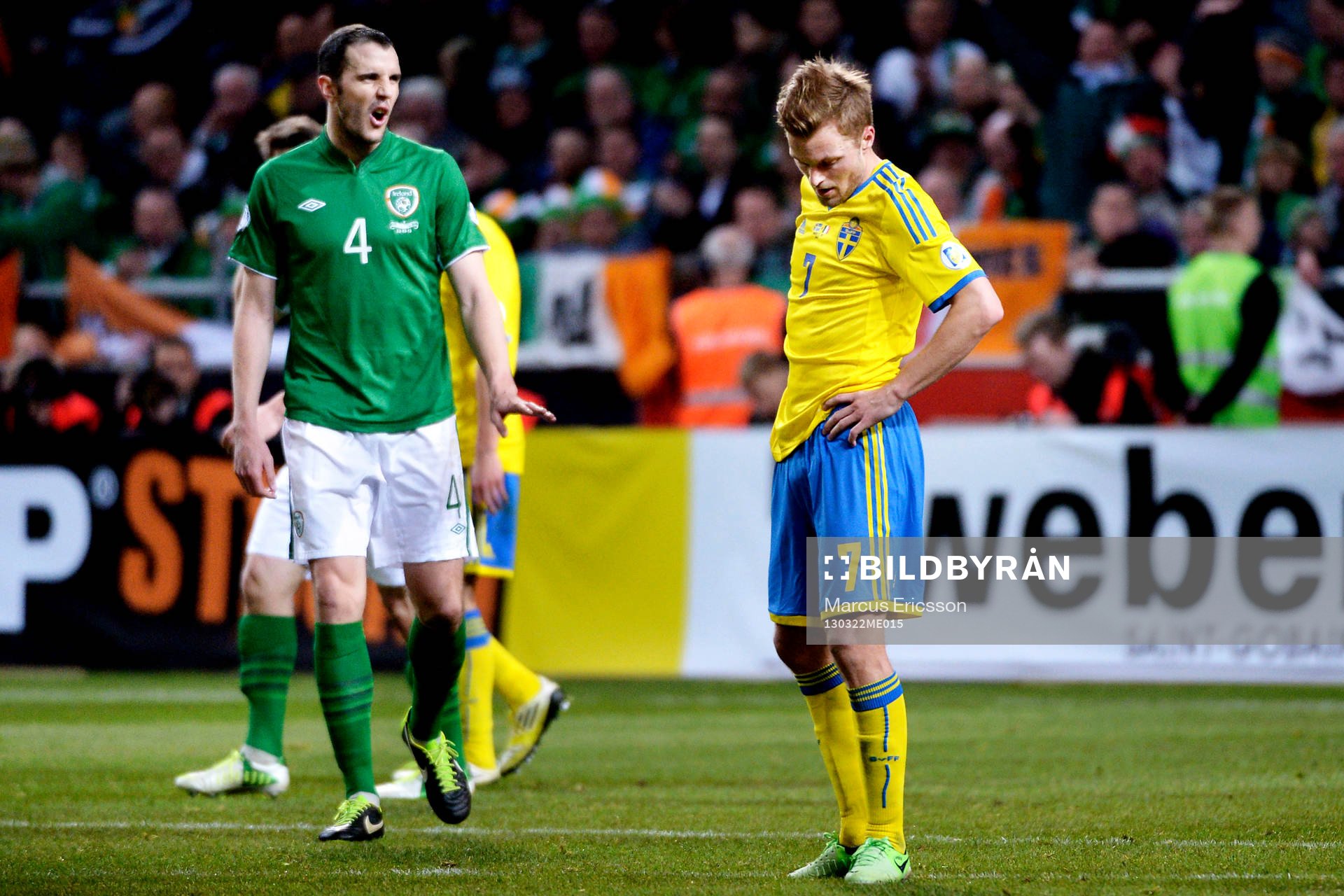 Sebastian Larsson, Sverige deppar