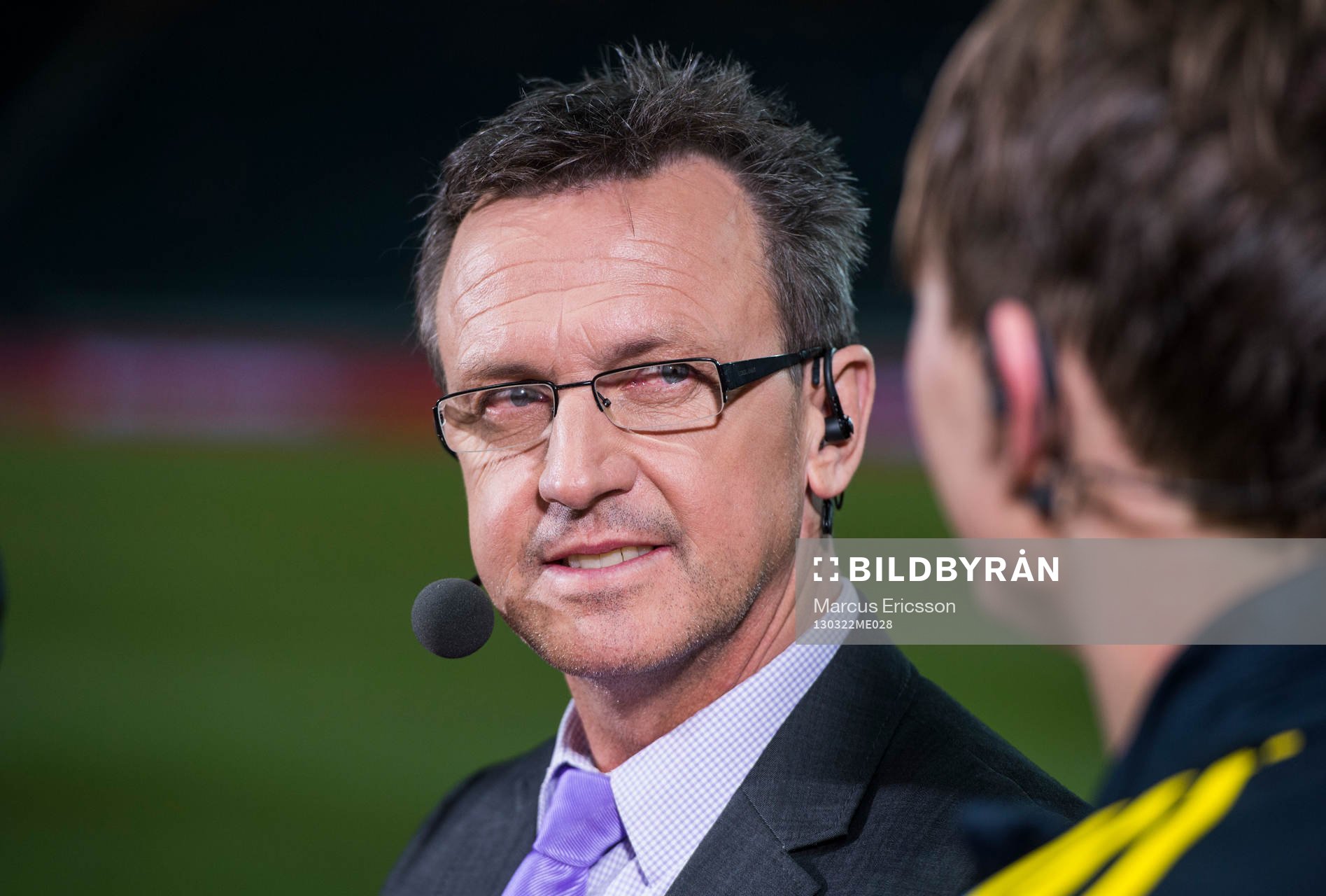 Patrick Walker, tränare Assyriska i Kanal 5 studio