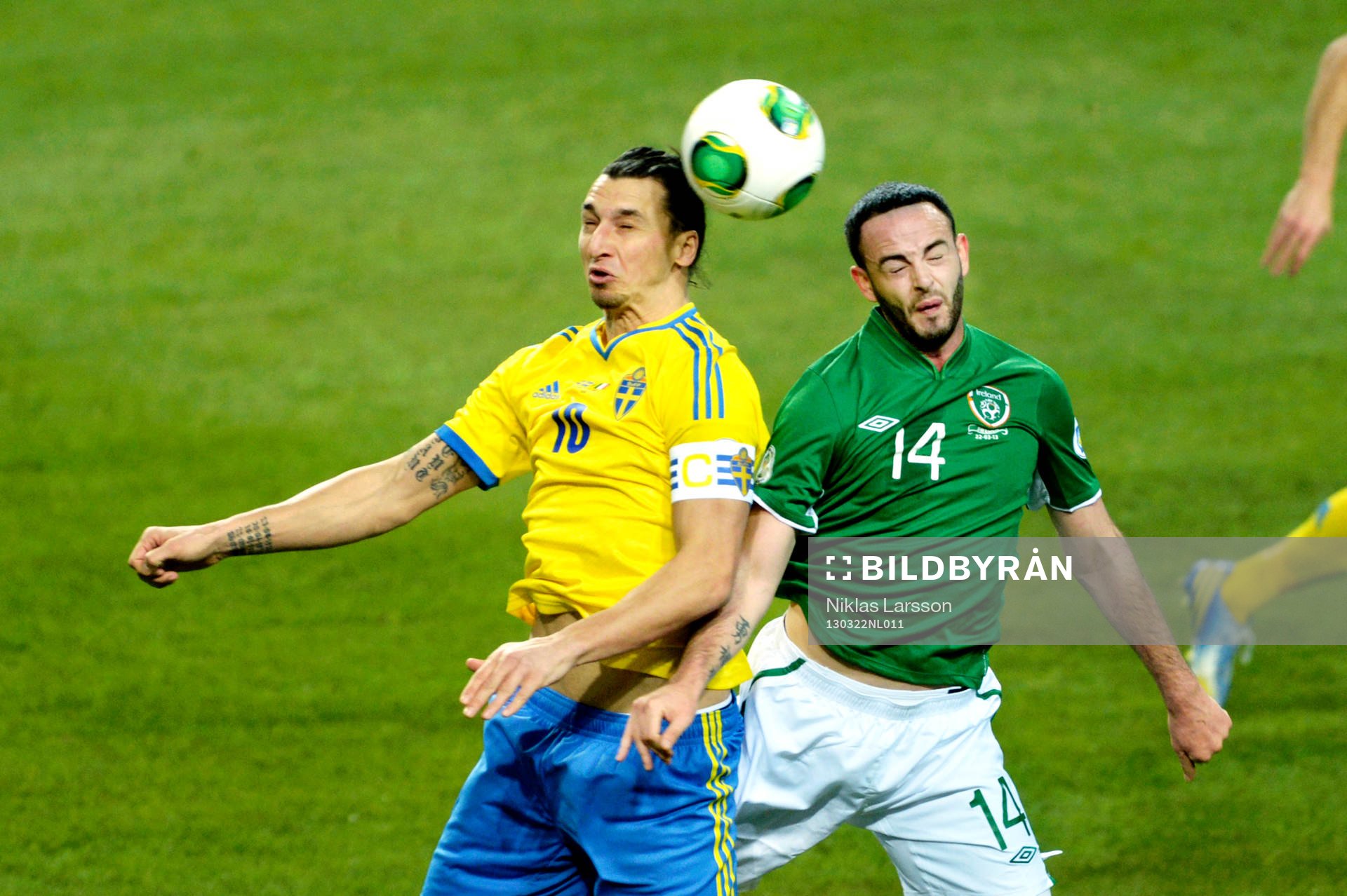 Zlatan Ibrahimović, Sverige i nickduell med Marc Wilson,