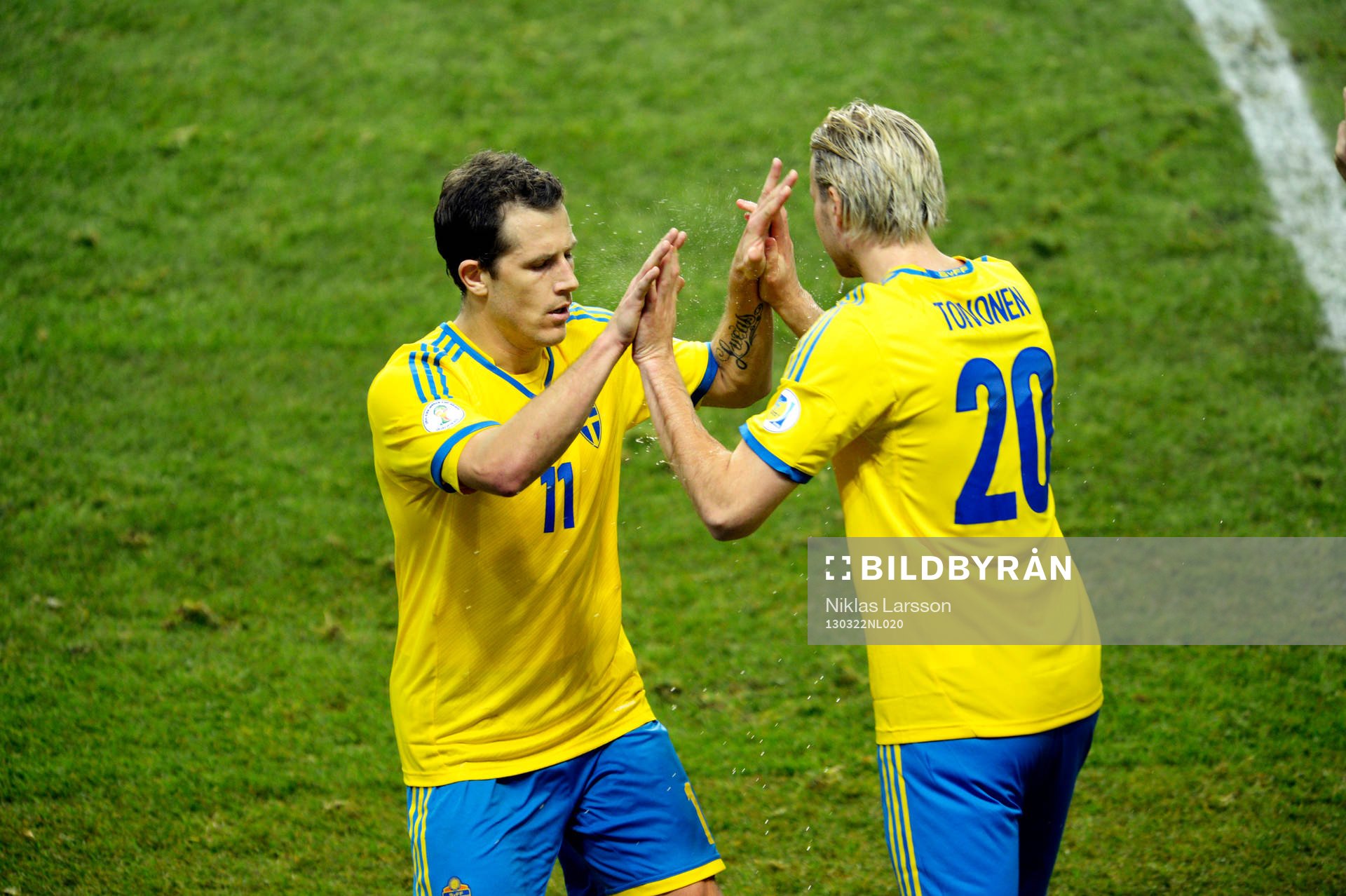 Tobias Hysén byts ut mot Ola Toivonen