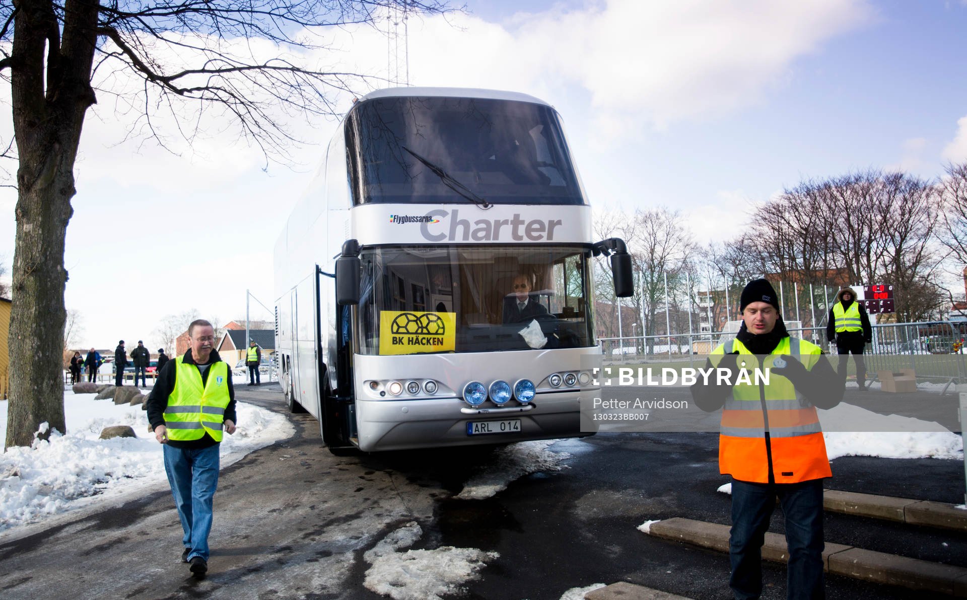 Häckens spelarbuss