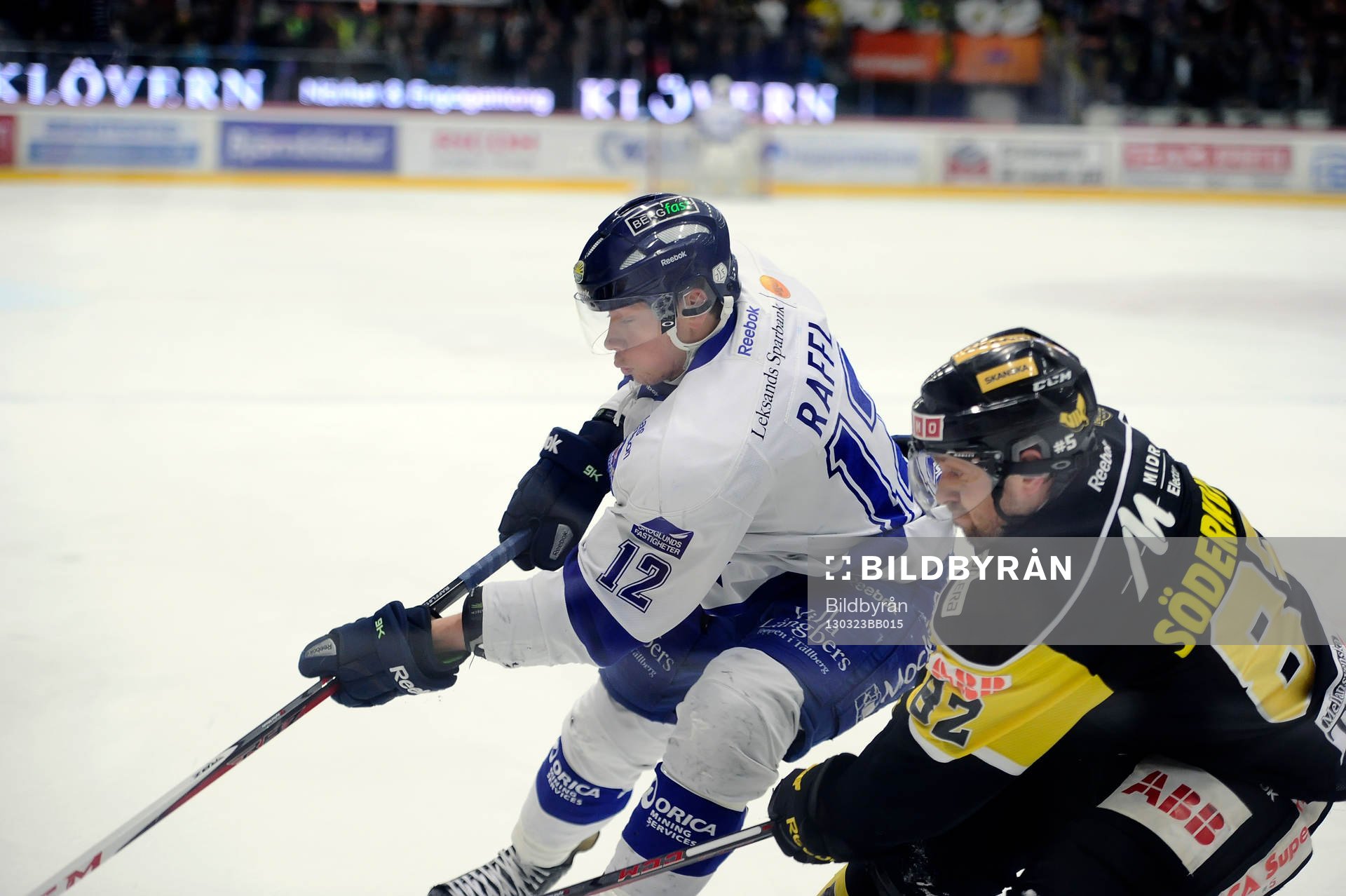 Västerås nr 82 Marcus Söderkvist och Leksands nr 12