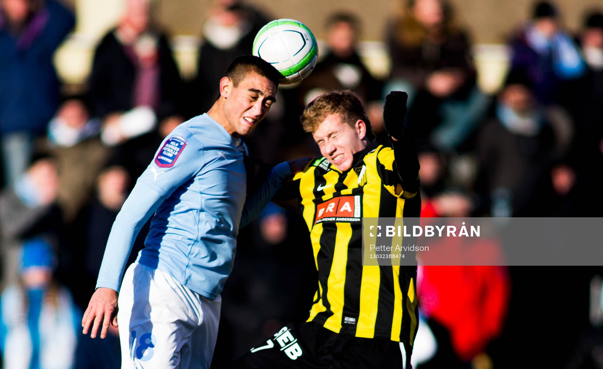 Amin Nazir, Malmö FF, i nickduell med