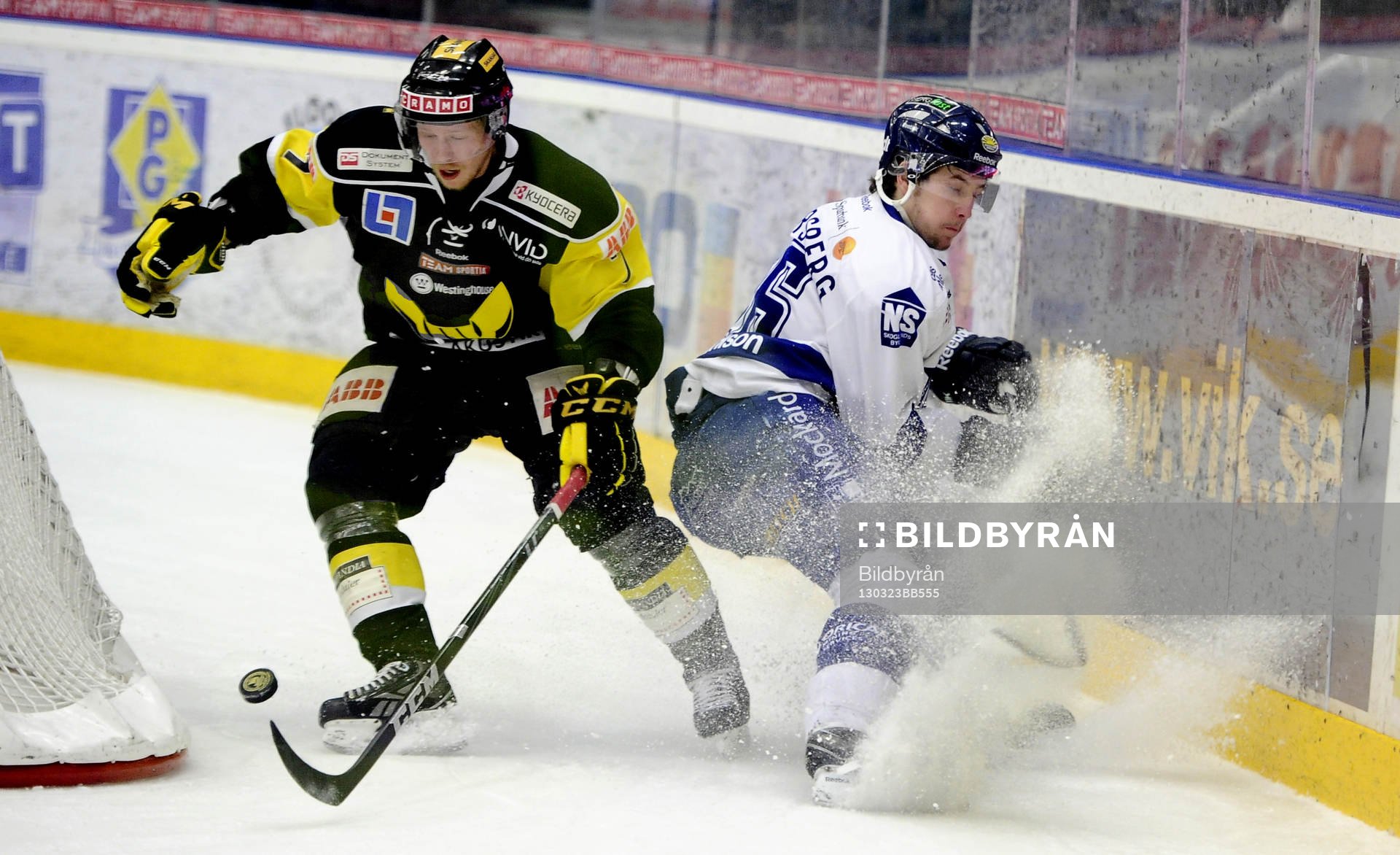 Västerås nr 7 Tim Heed och Leksands nr 16 Filip Forsberg